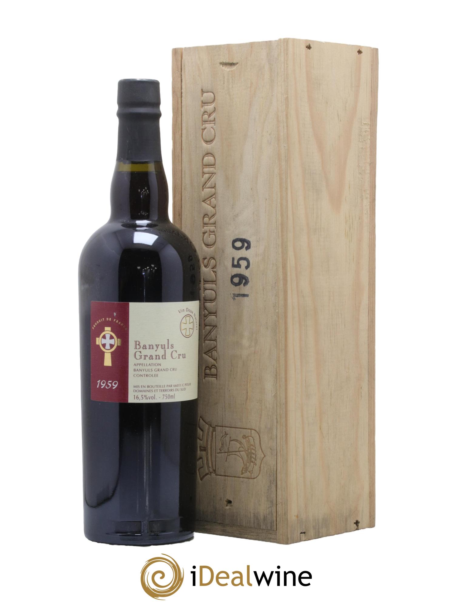 Banyuls Vintage Domaine et Terroirs du Sud 1959 - Lotto di 1 bottiglia - 0