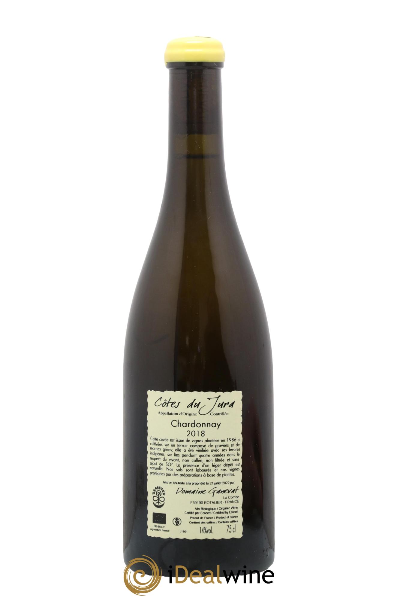 Côtes du Jura Cuvée Florine Jean-François Ganevat (Domaine) 2018 - Lot de 1 bouteille - 1