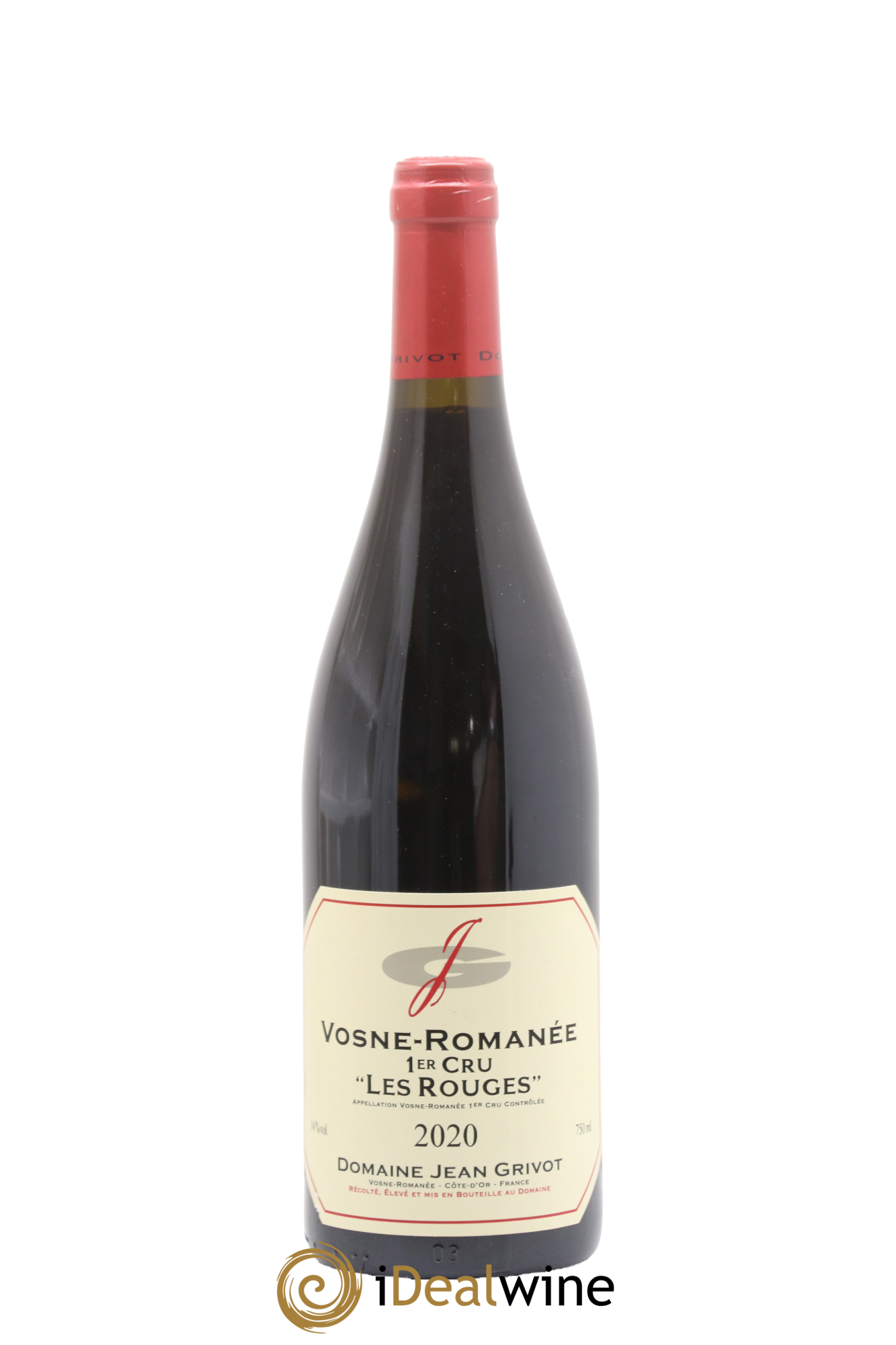 Vosne-Romanée 1er Cru Les Rouges Jean Grivot 2020 - Lot of 1 bottle - 0