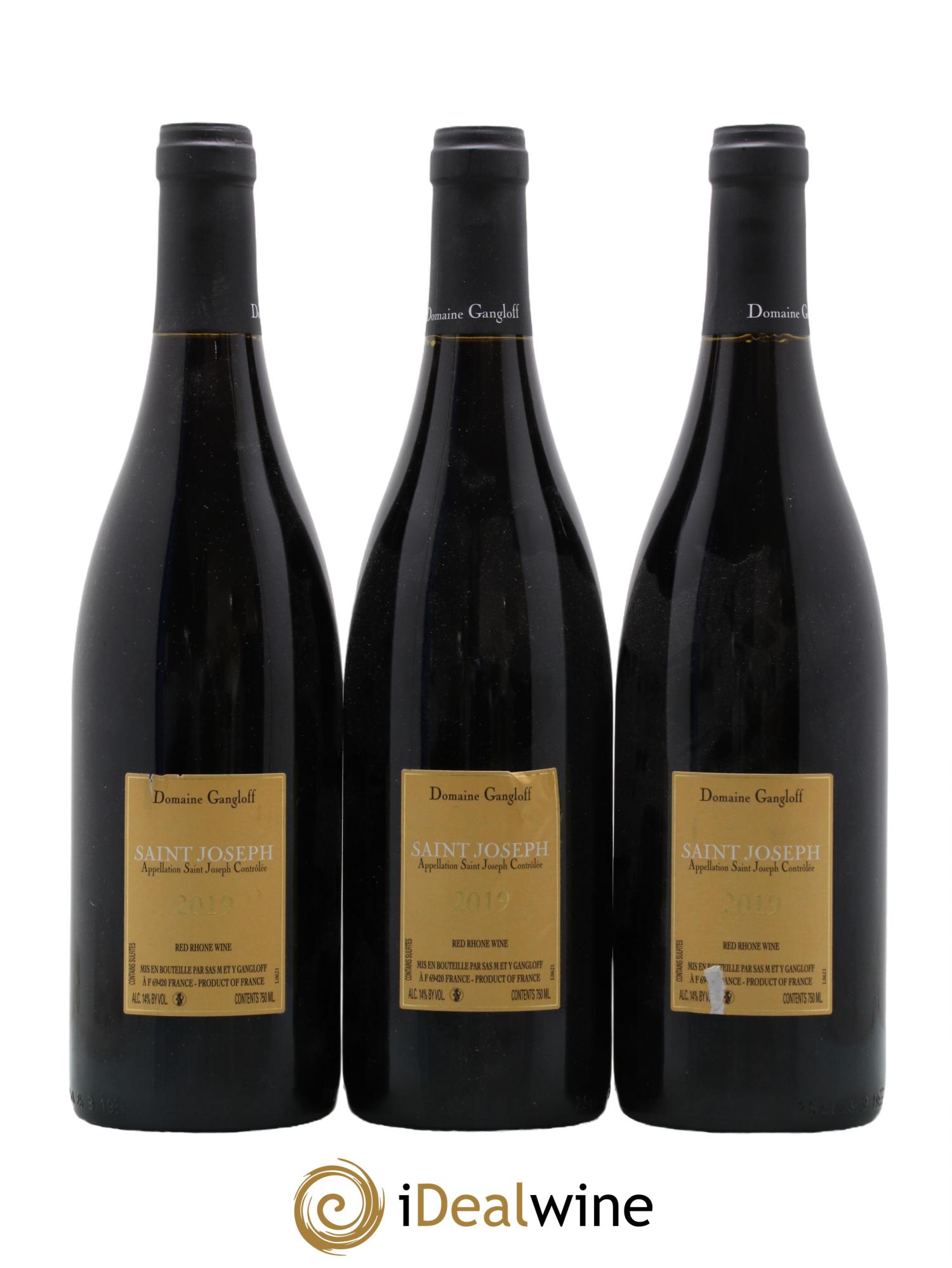Saint-Joseph Gangloff (Domaine) 2019 - Lot de 3 bouteilles - 1