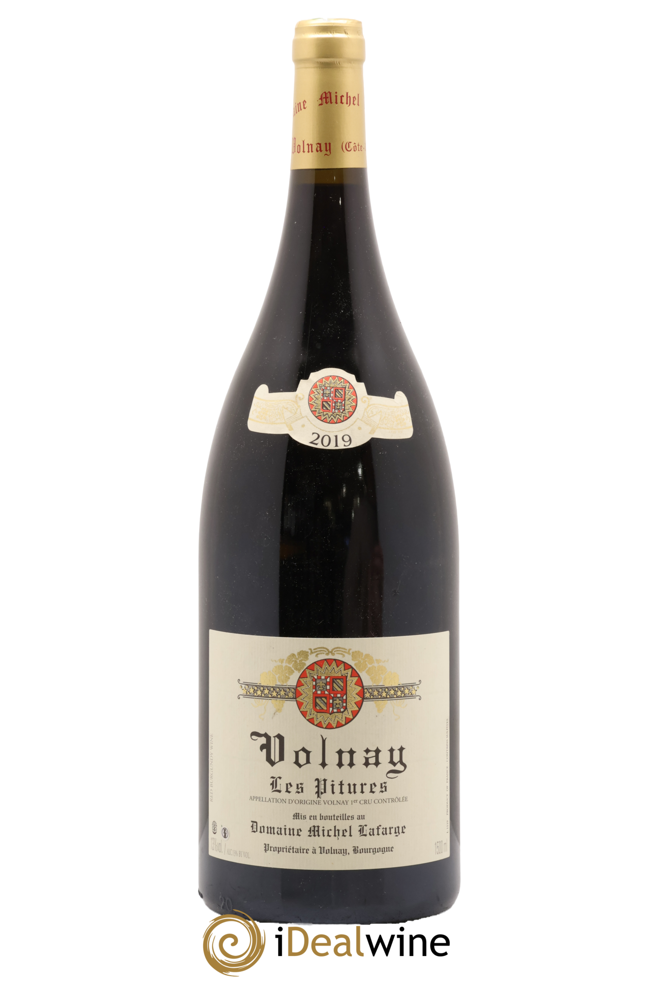 Volnay 1er Cru Pitures Lafarge 2019 - Lot of 1 magnum - 0