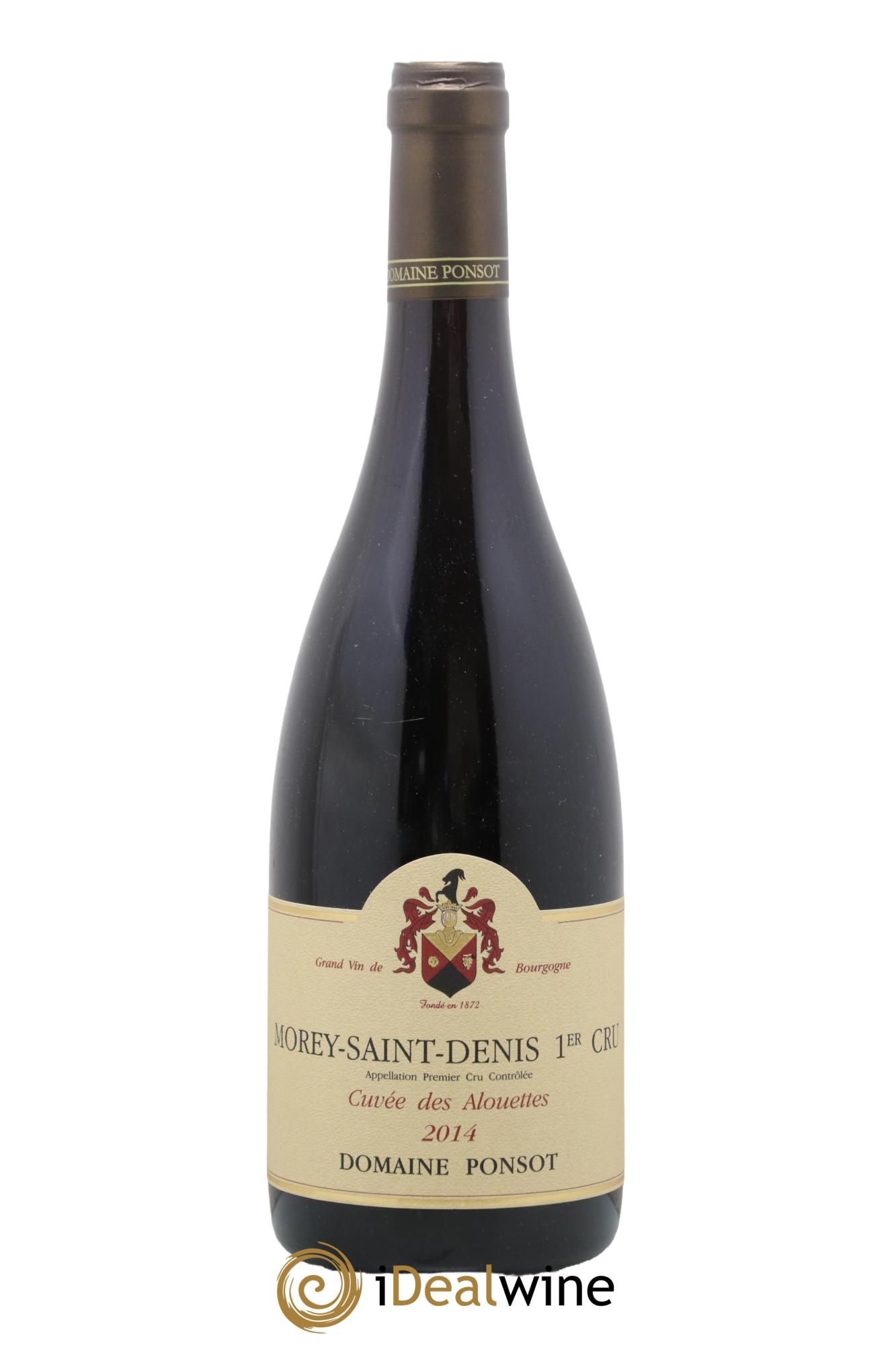 Morey-Saint-Denis 1er Cru Cuvée des Alouettes Ponsot (Domaine) 2014 - Lot de 1 bouteille - 0