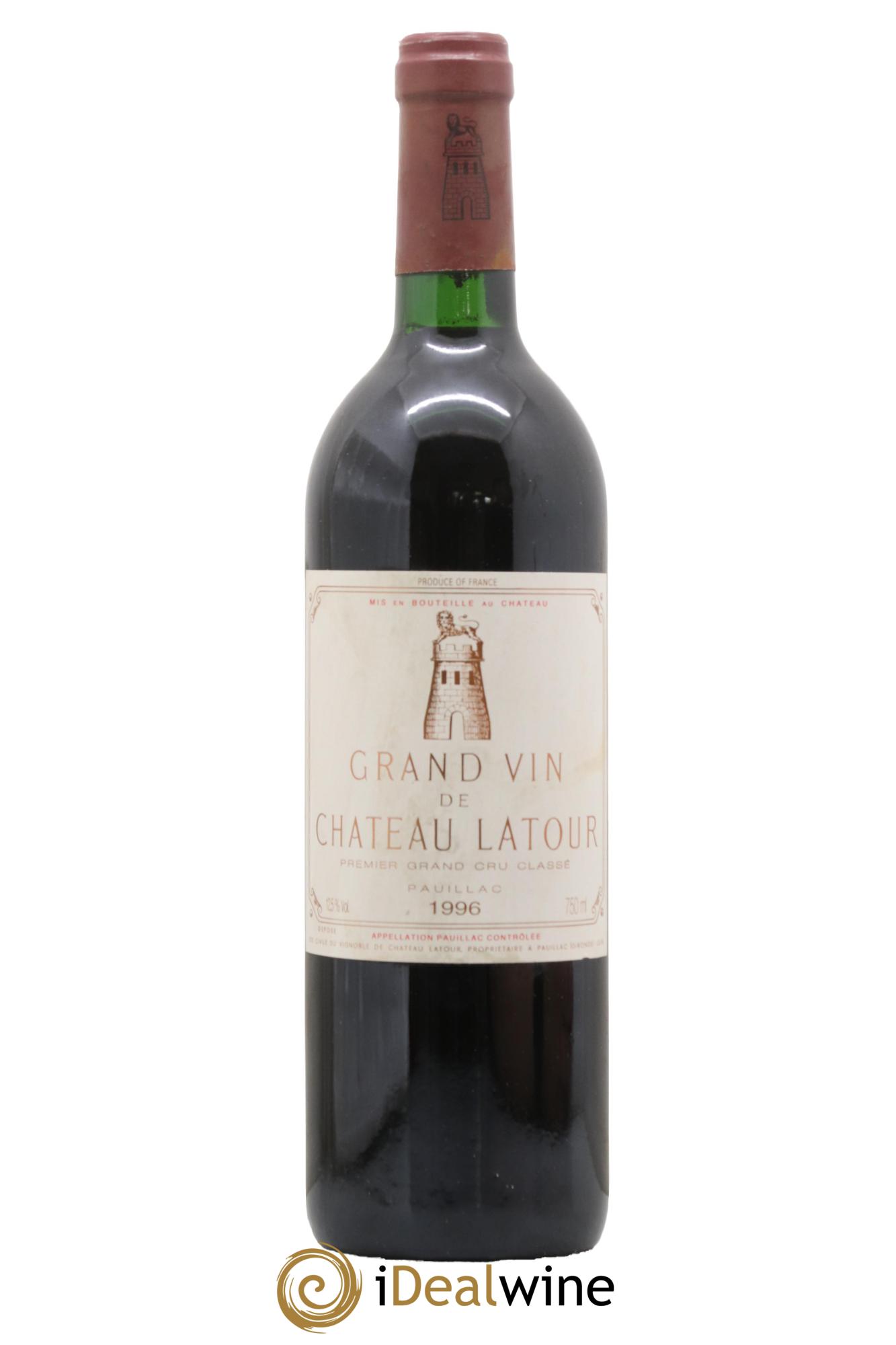 Château Latour 1er Grand Cru Classé 1996 - Lot of 1 bottle - 0