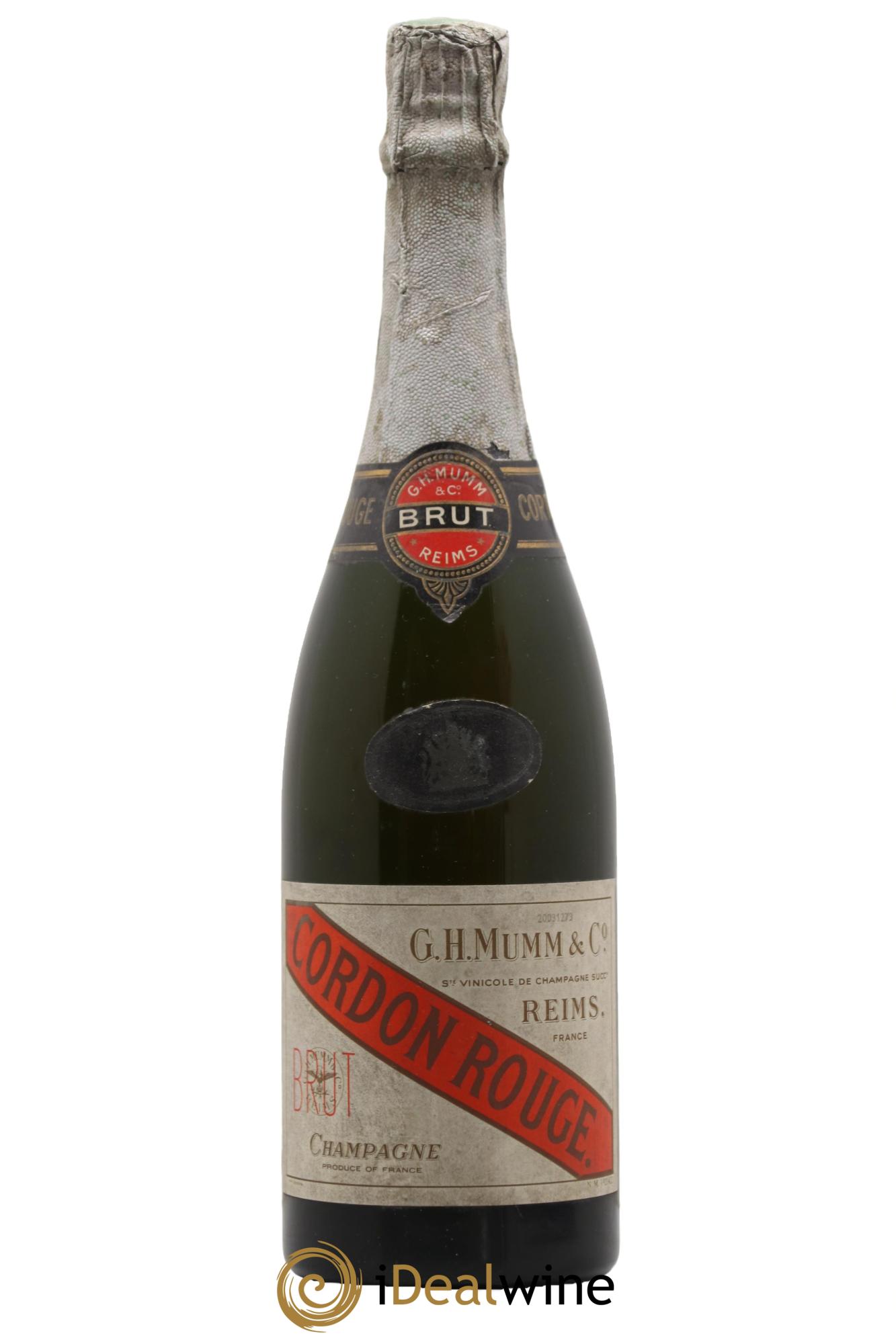 Cordon Rouge Mumm - Posten von 1 Flasche - 0