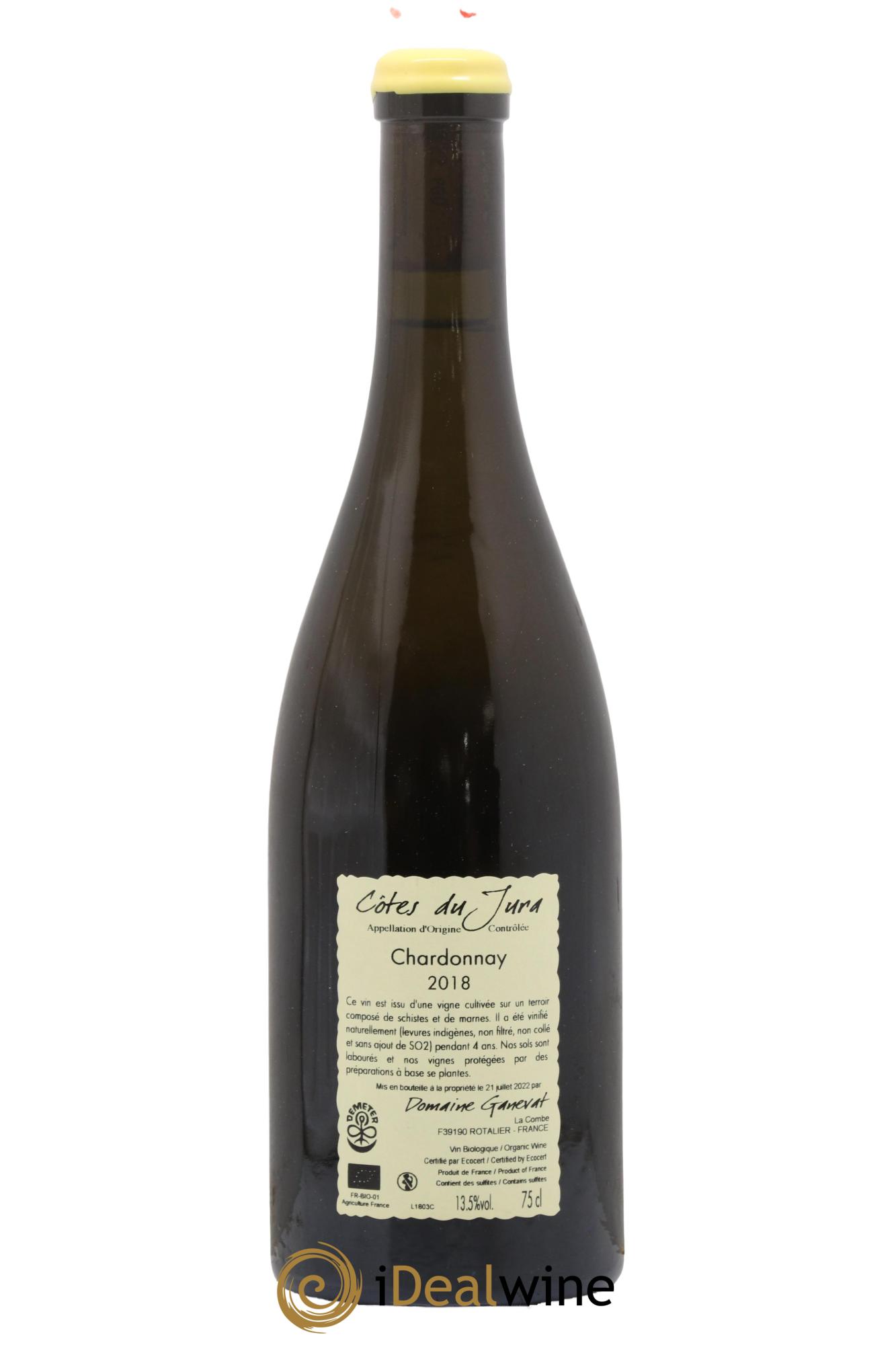 Côtes du Jura Chardonnay En Billat Jean-François Ganevat (Domaine) 2018 - Posten von 1 Flasche - 1