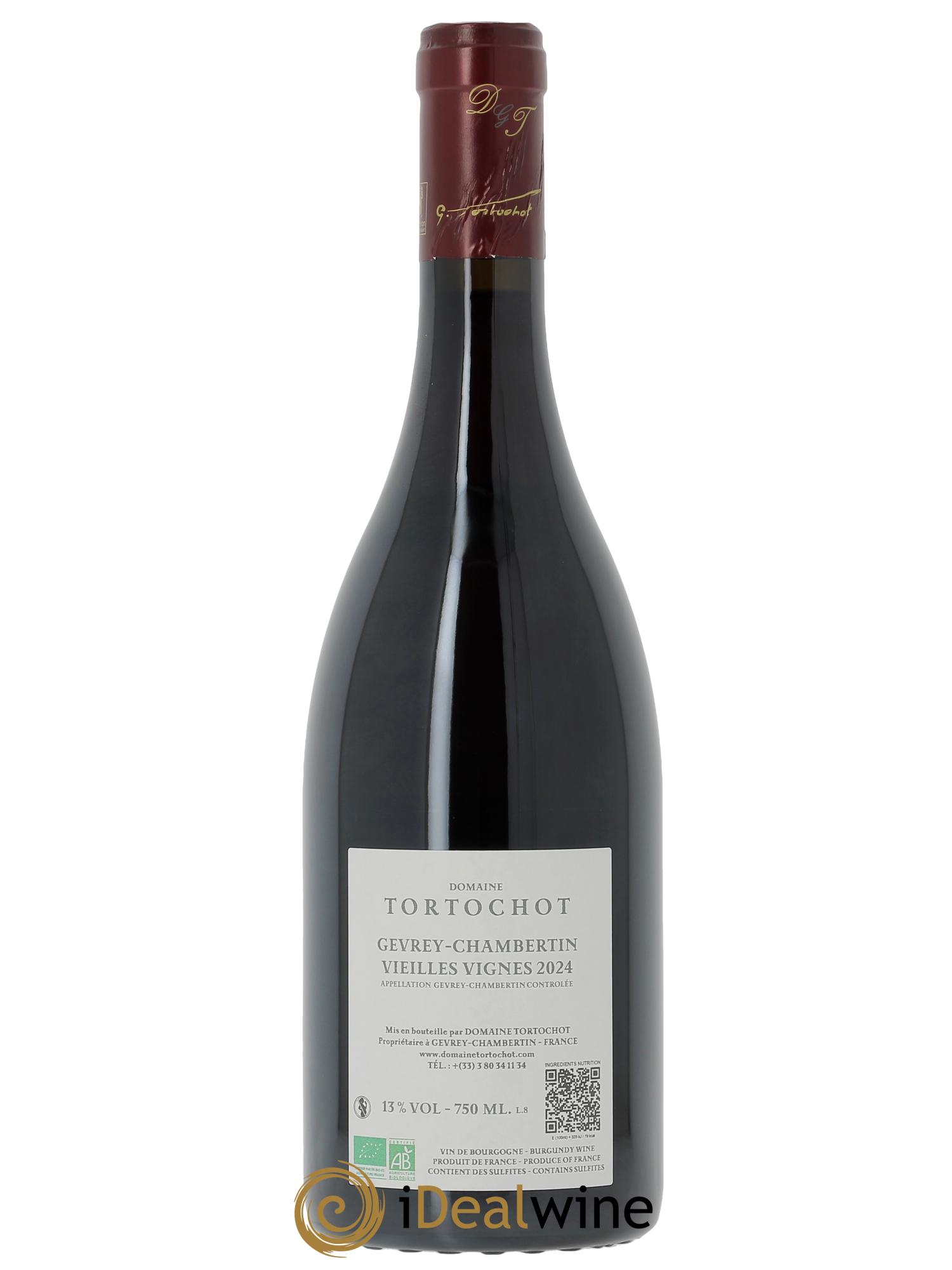 Gevrey-Chambertin Vieilles vignes Tortochot (Domaine)  2024 - Lot de 1 bouteille - 1