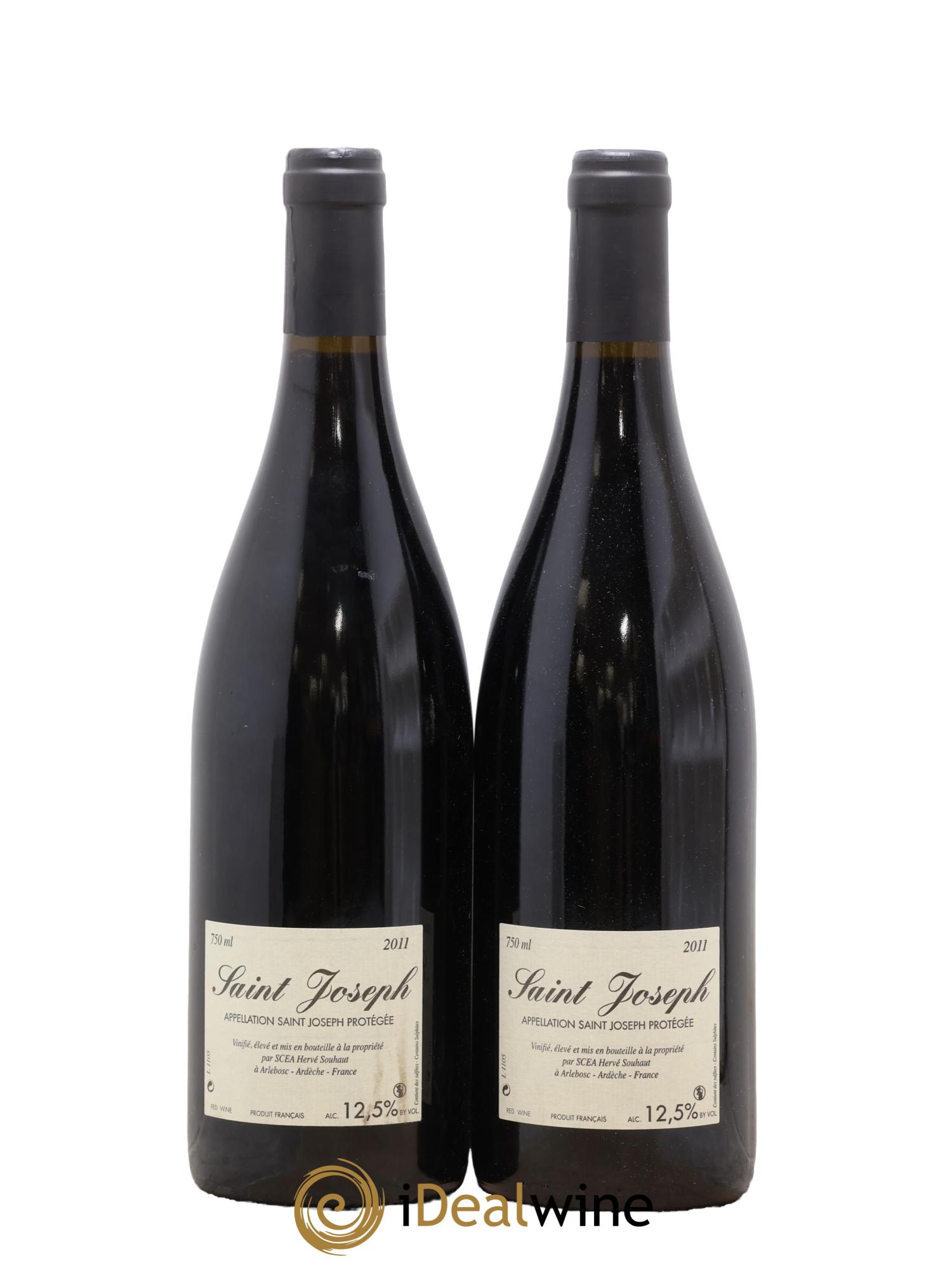 Saint-Joseph Sainte Epine Hervé Souhaut - Domaine Romaneaux-Destezet 2011 - Lot de 2 bouteilles - 1