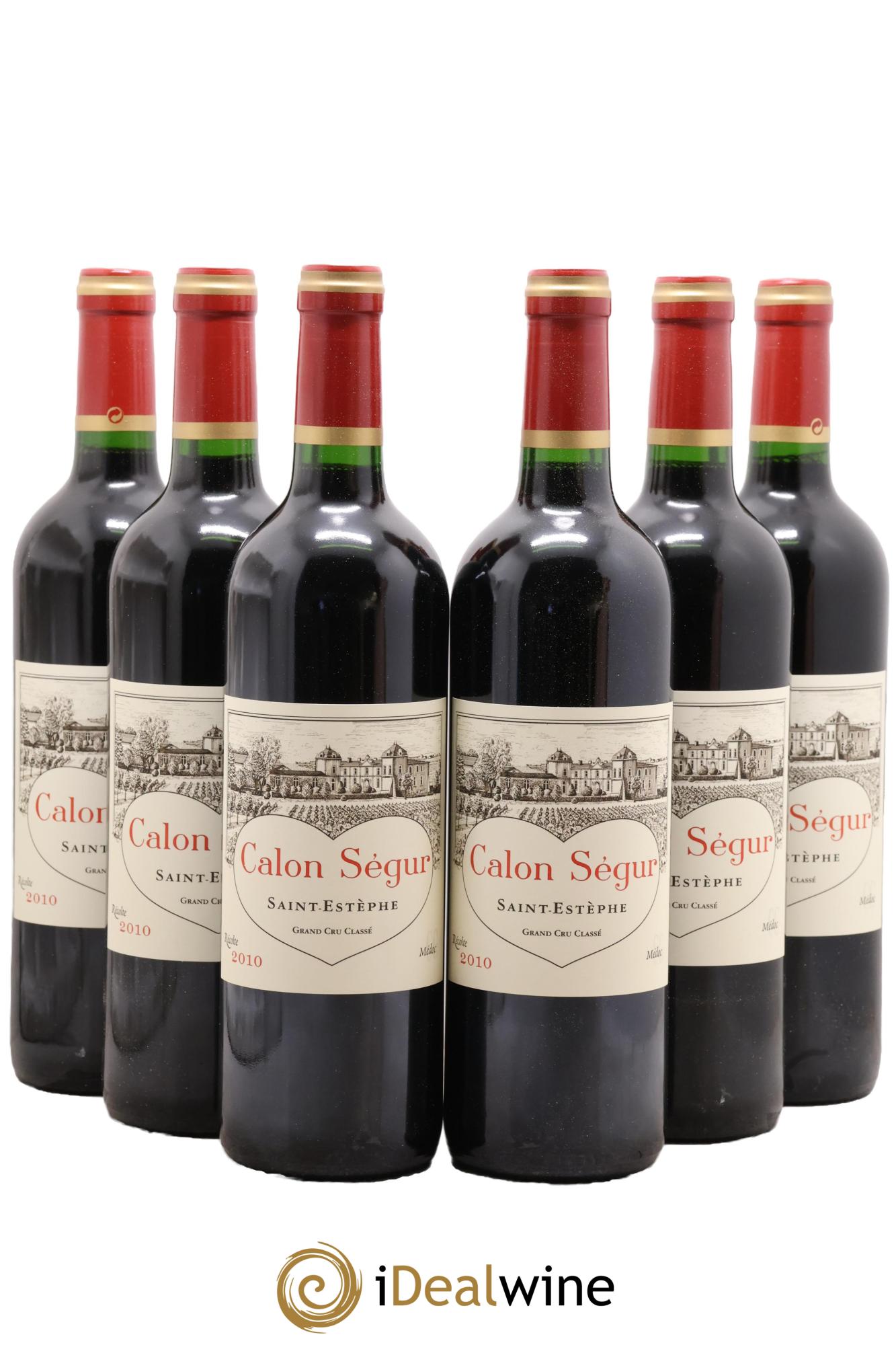 Château Calon Ségur 3ème Grand Cru Classé 2010 - Lot of 6 bottles - 0
