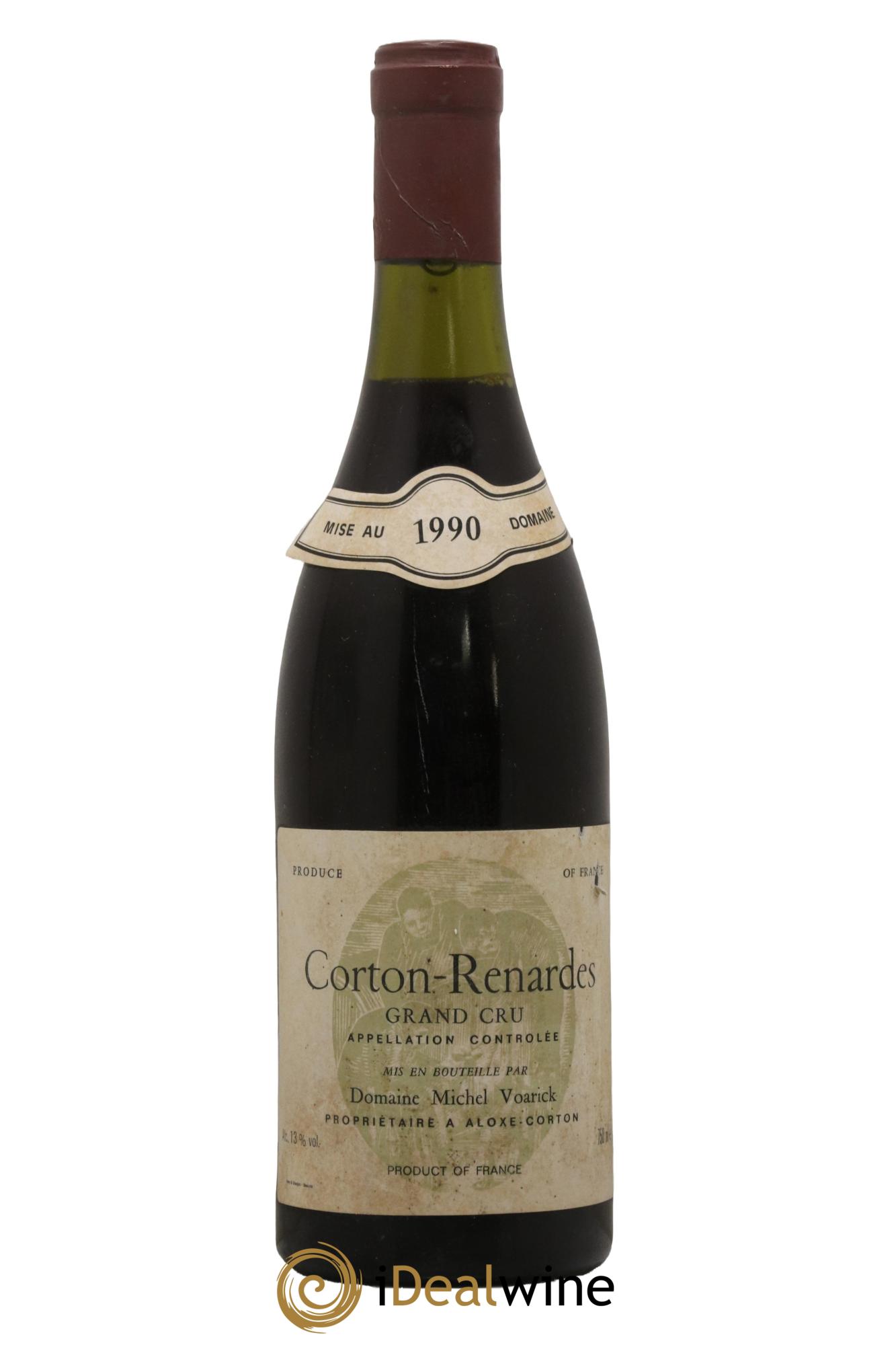 Corton Grand Cru Renardes Michel Voarick 1990 - Lot of 1 bottle - 0
