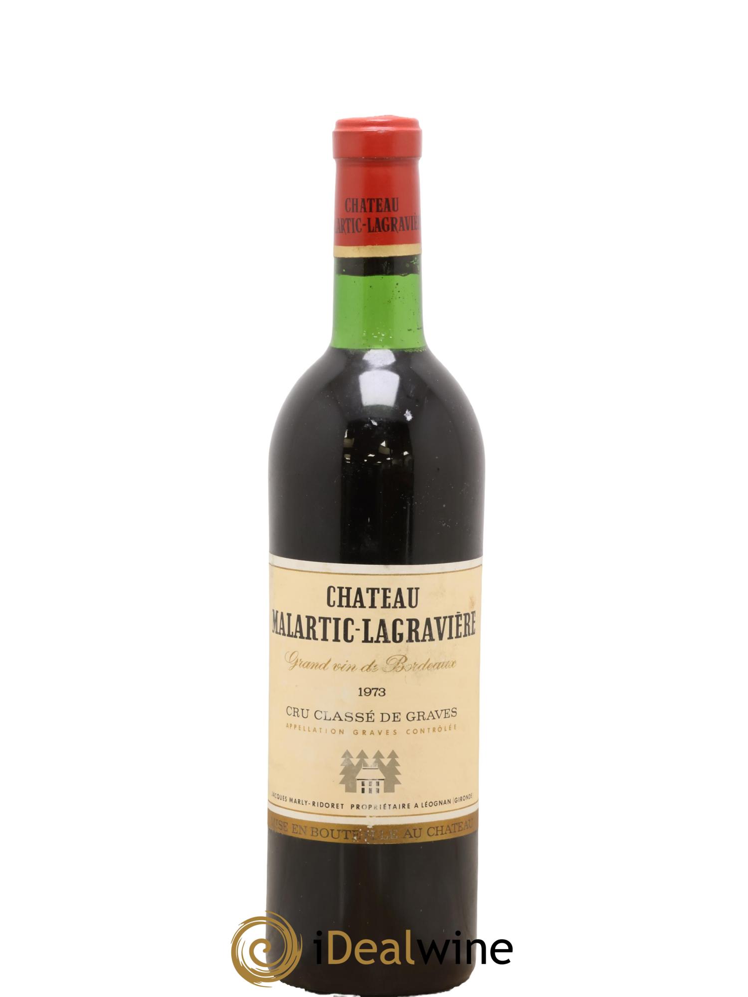 Château Malartic-Lagravière Cru Classé de Graves 1973 - Lot of 1 bottle - 0