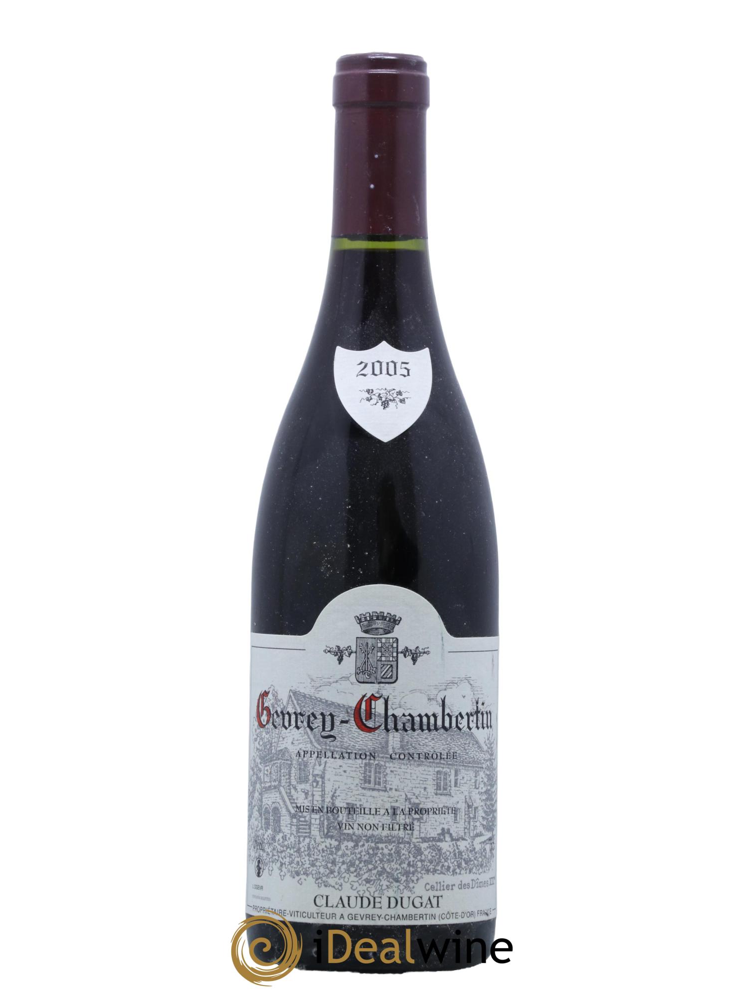 Gevrey-Chambertin Claude Dugat 2005 - Lot de 1 bouteille - 0