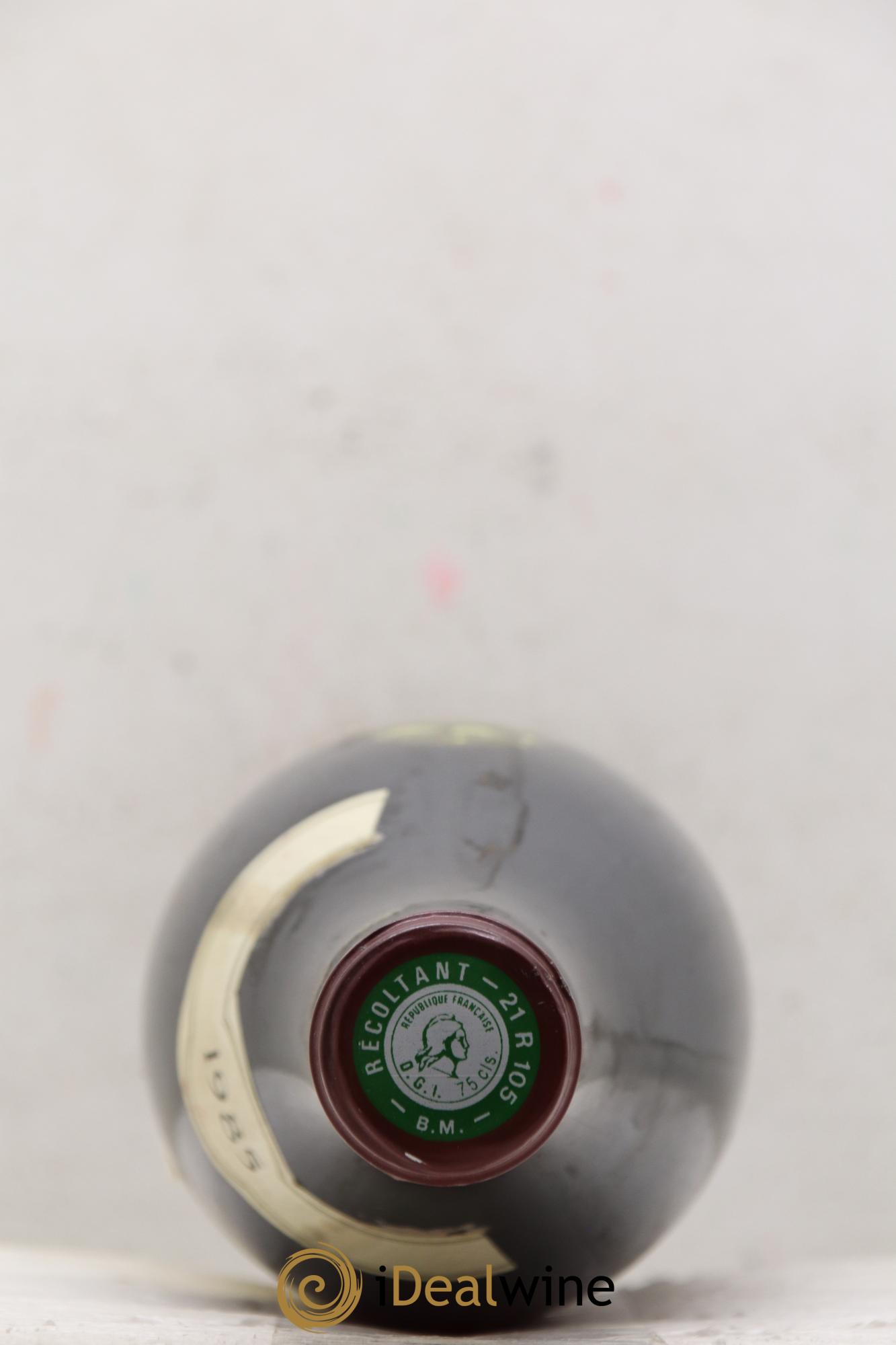 Musigny Grand Cru Moine-Hudelot (Domaine) 1985 - Lot of 1 bottle - 1