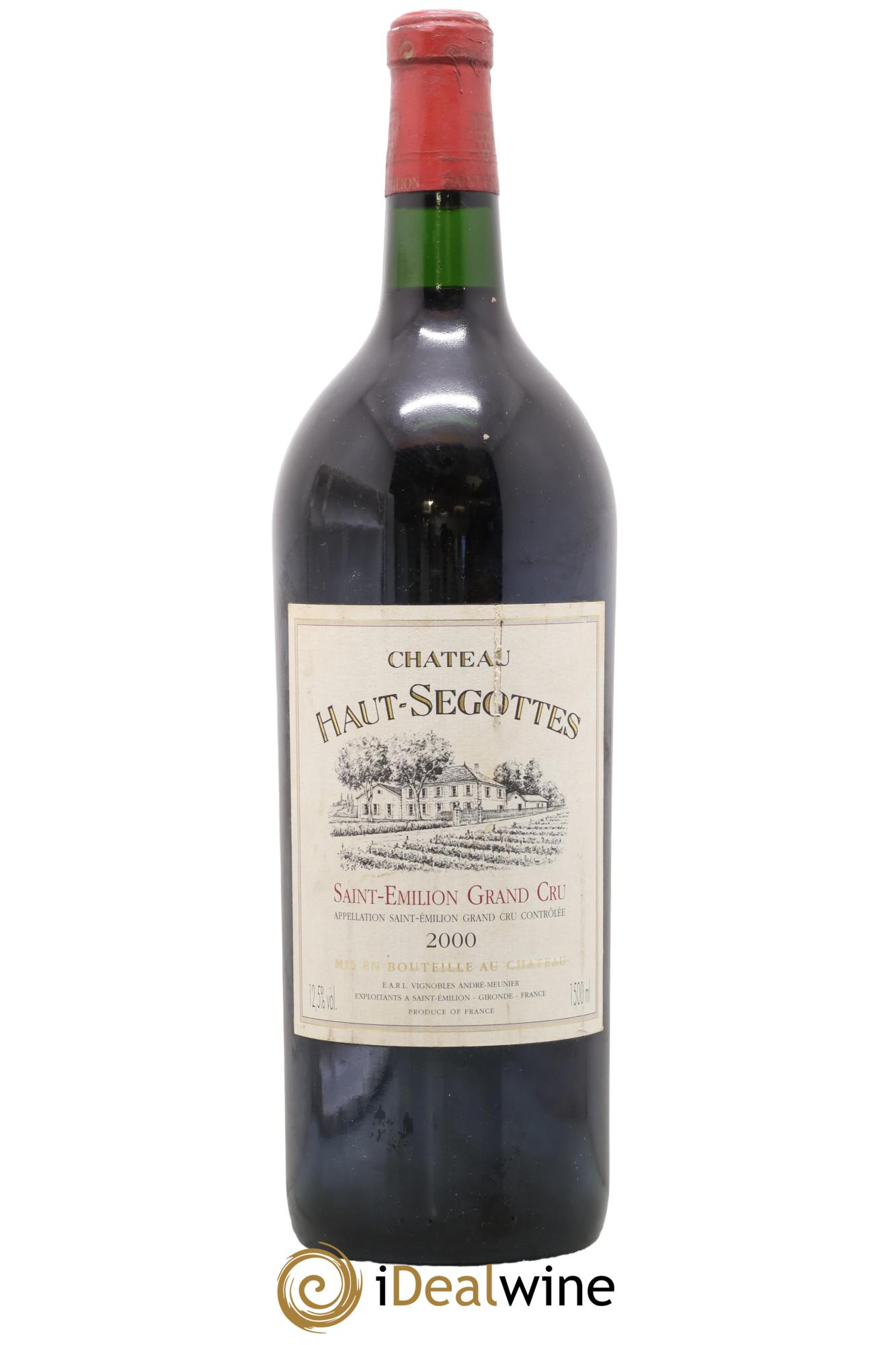 Saint-Émilion Grand Cru Château Haut Segottes 2000 - Lot of 1 magnum - 0