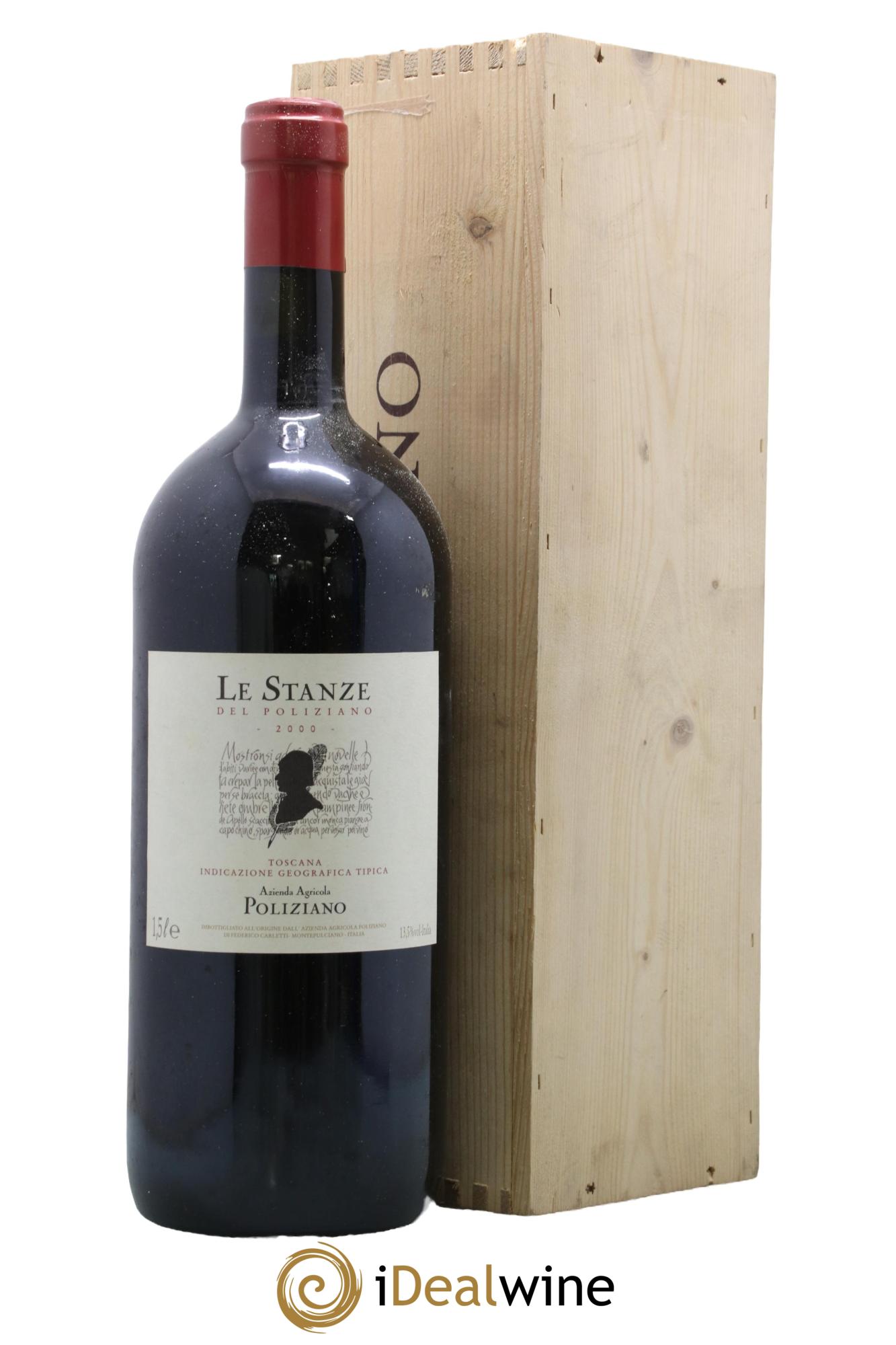 Toscana IGT Le Stanze Poliziano 2000 - Posten von 1 Magnum - 0