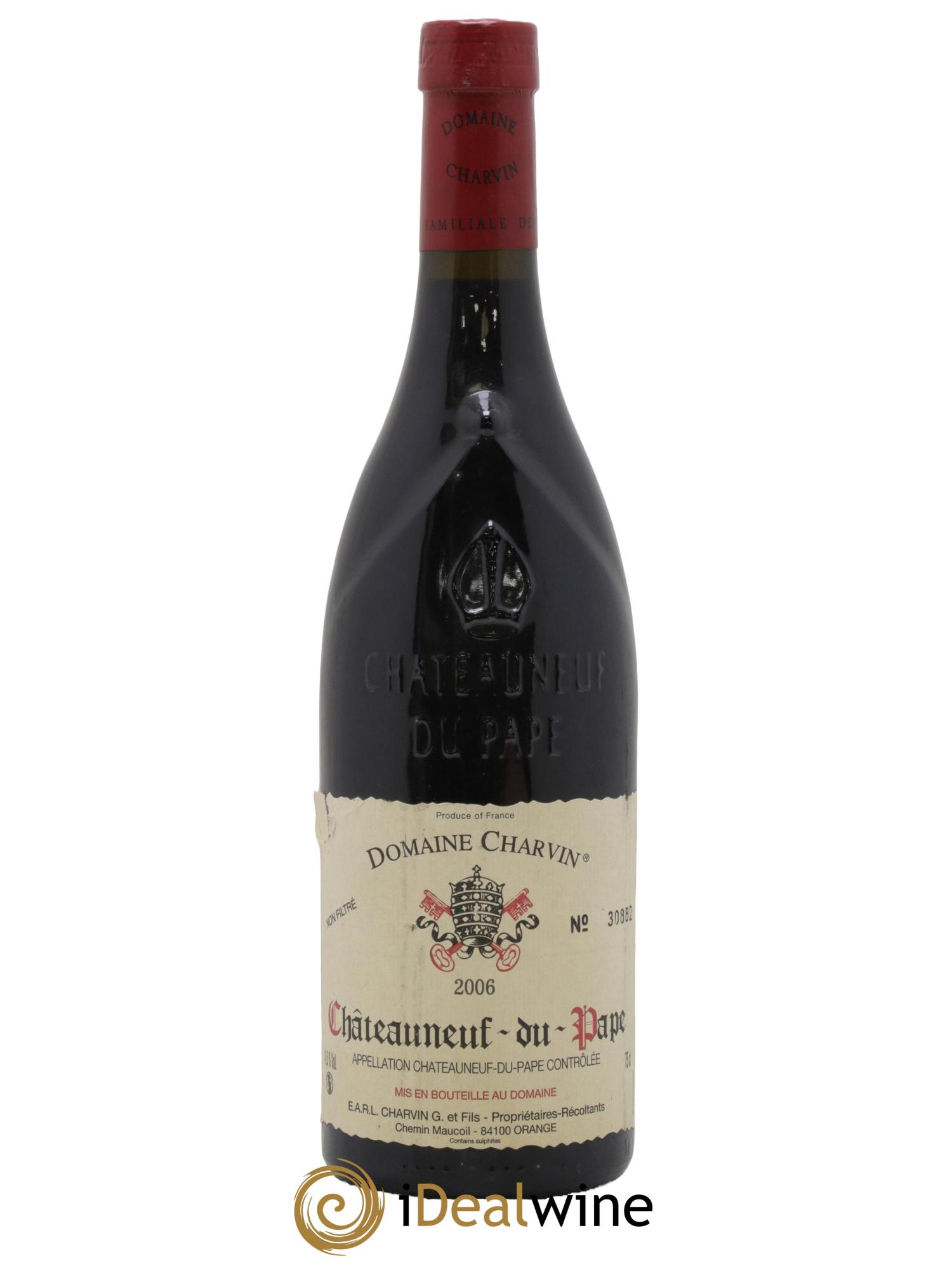 Châteauneuf-du-Pape Charvin (Domaine) 2006 - Lot de 1 bouteille - 0