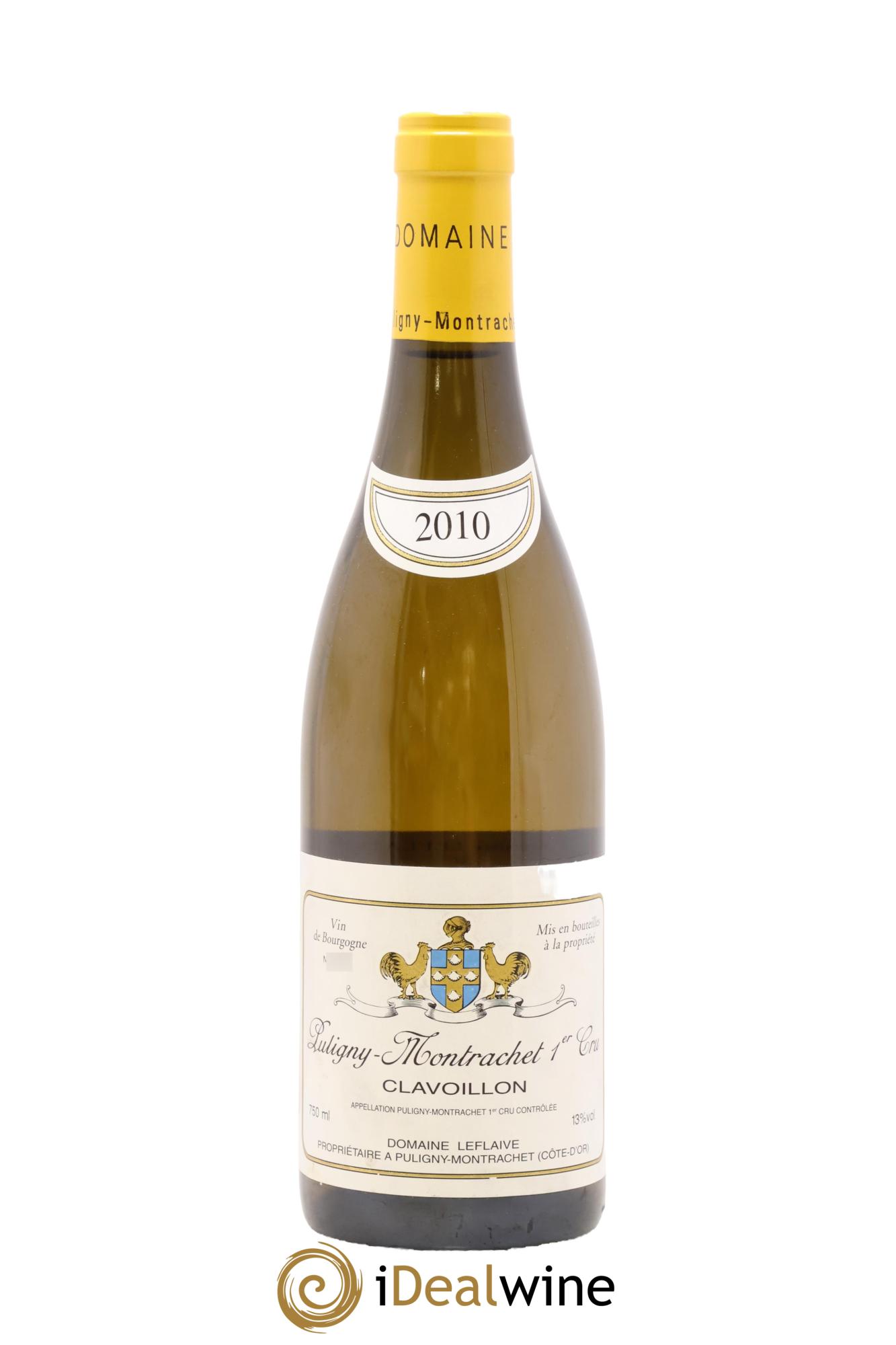 Puligny-Montrachet 1er Cru Clavoillon Leflaive (Domaine) 2010 - Lote de 1 botella - 0