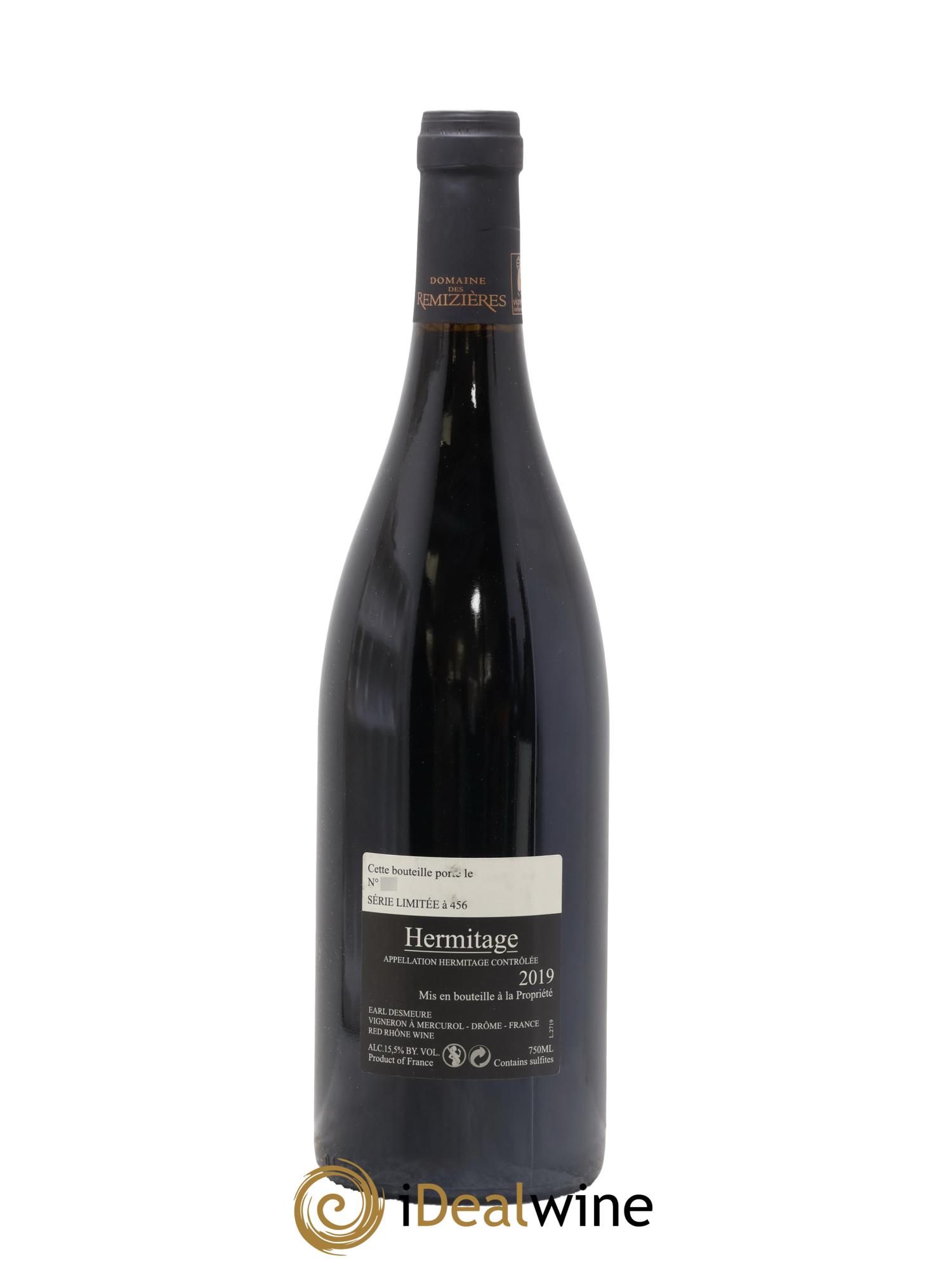 Hermitage Autrement Rémizières (Domaine des) 2019 - Lot de 1 bouteille - 1