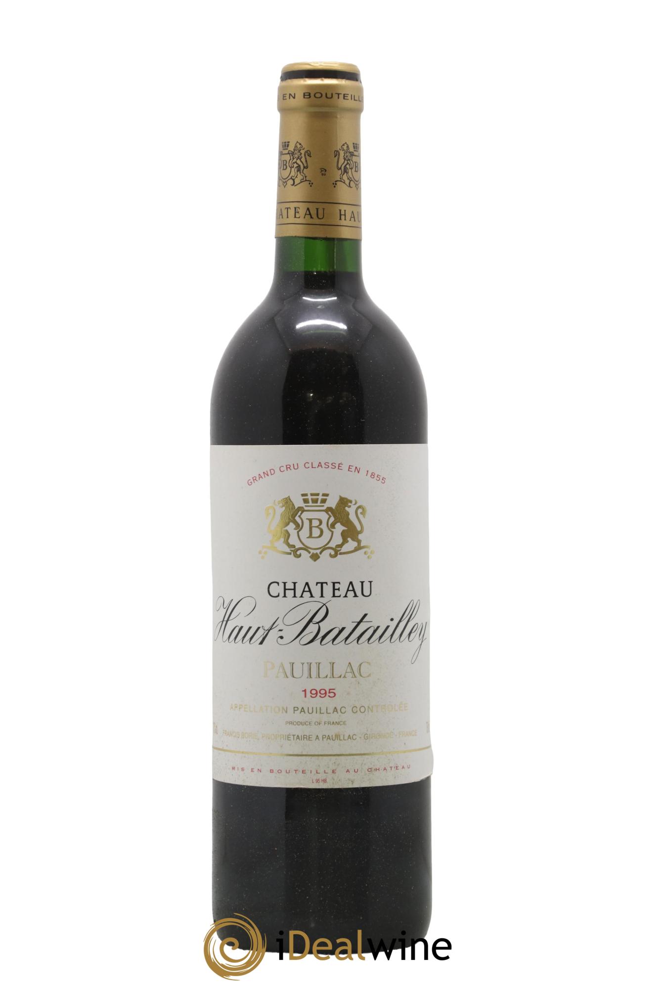 Château Haut Batailley 5ème Grand Cru Classé 1995 - Posten von 1 Flasche - 0