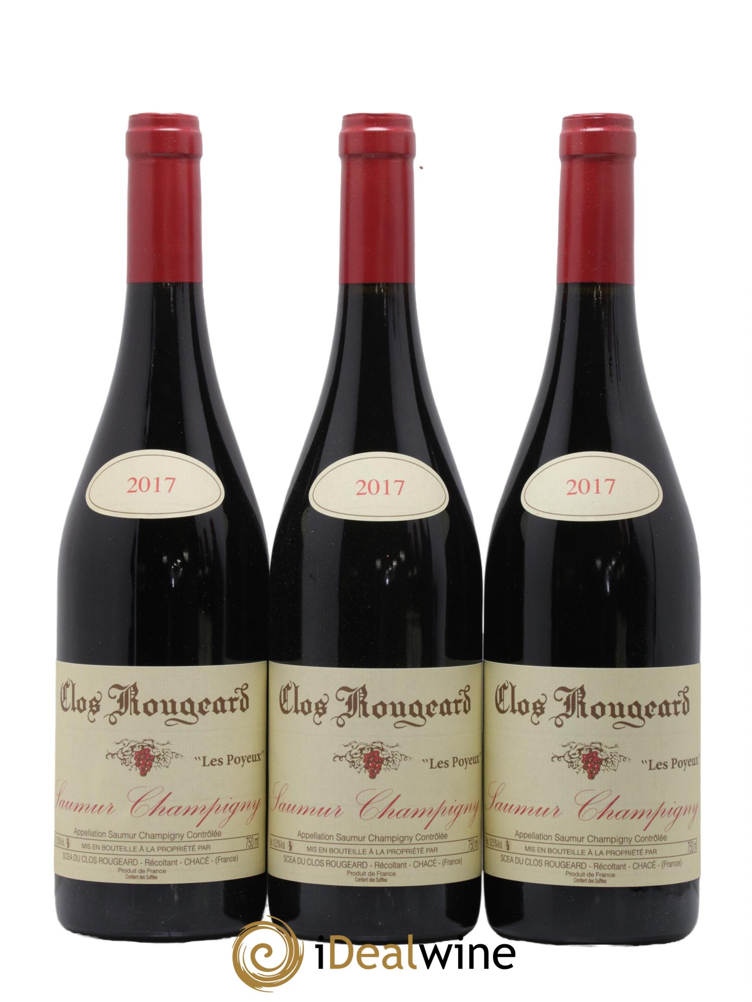 Saumur-Champigny Les Poyeux Clos Rougeard 2017 - Lot de 6 bouteilles - 1