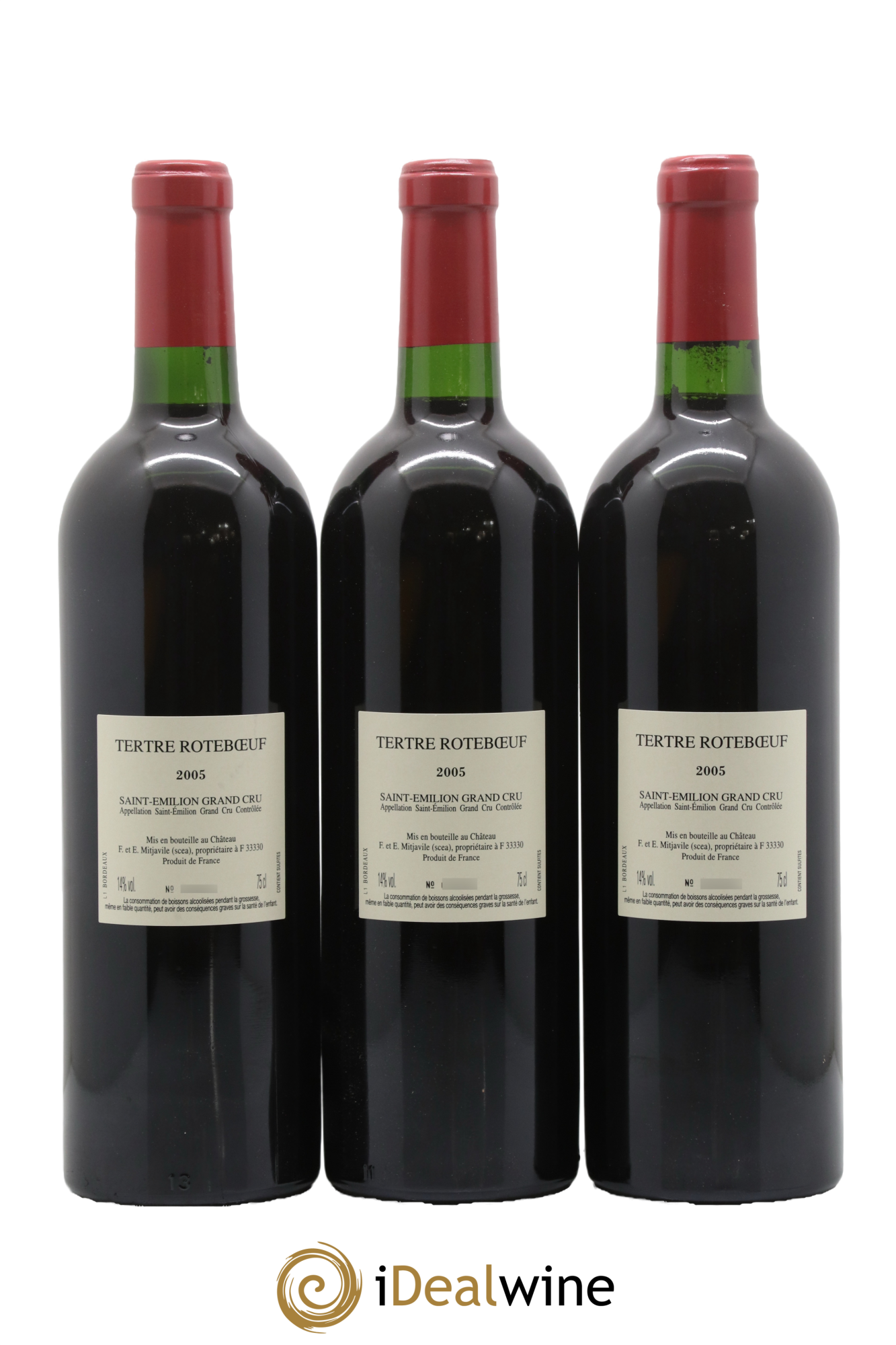Château Tertre Roteboeuf 2005 - Lot of 6 bottles - 2
