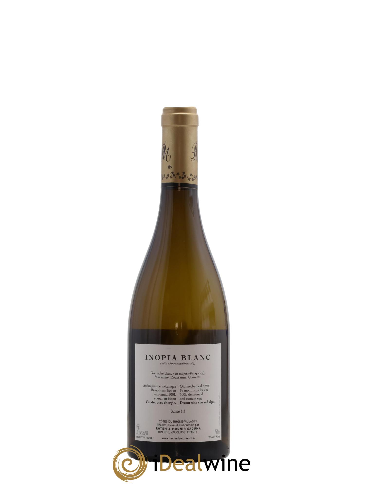 Côtes-du-Rhône Inopia Rotem & Mounir Saouma  2022 - Lotto di 1 bottiglia - 1