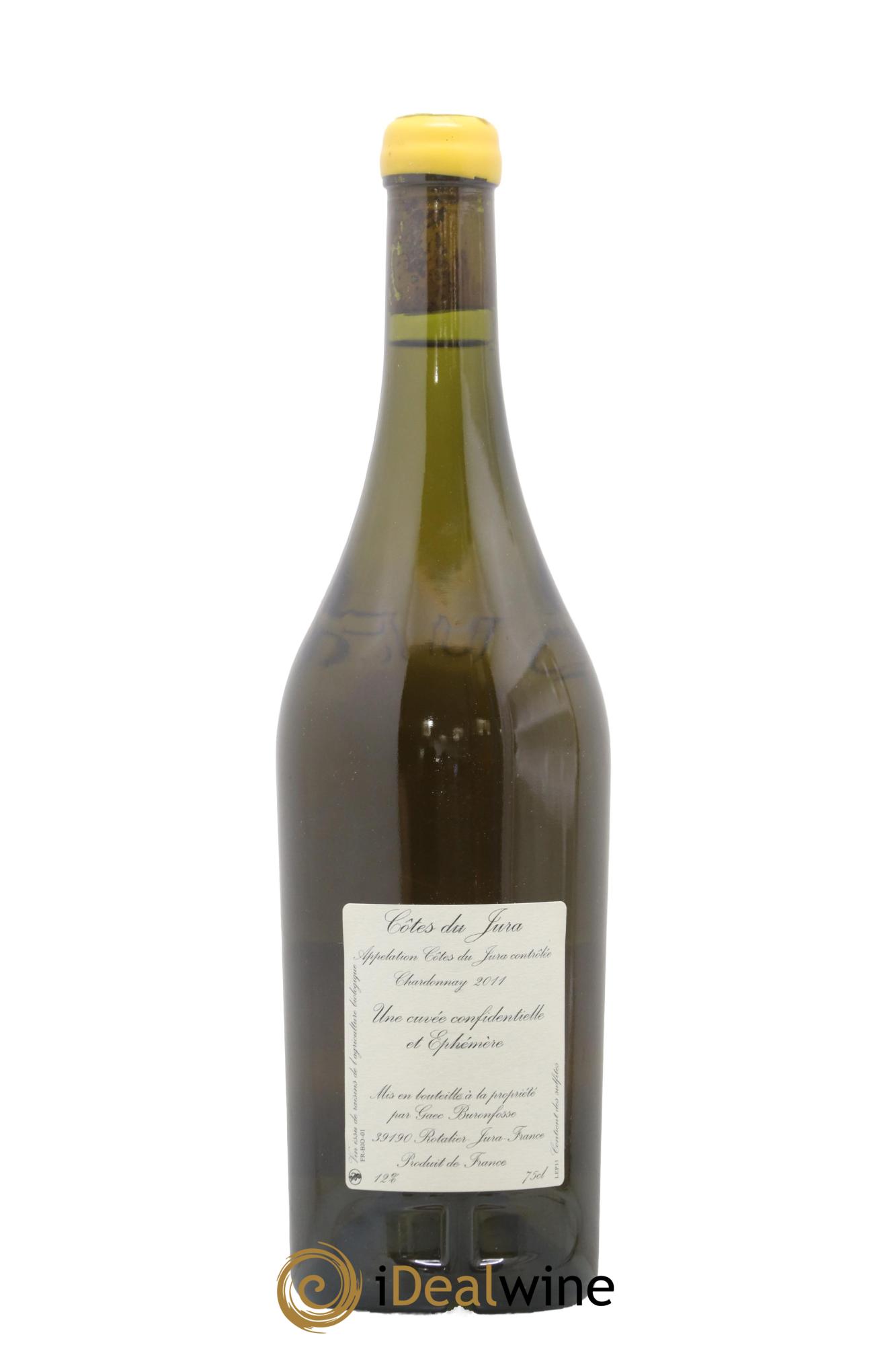 Côtes du Jura Éphémère Buronfosse 2011 - Lot de 1 bouteille - 1
