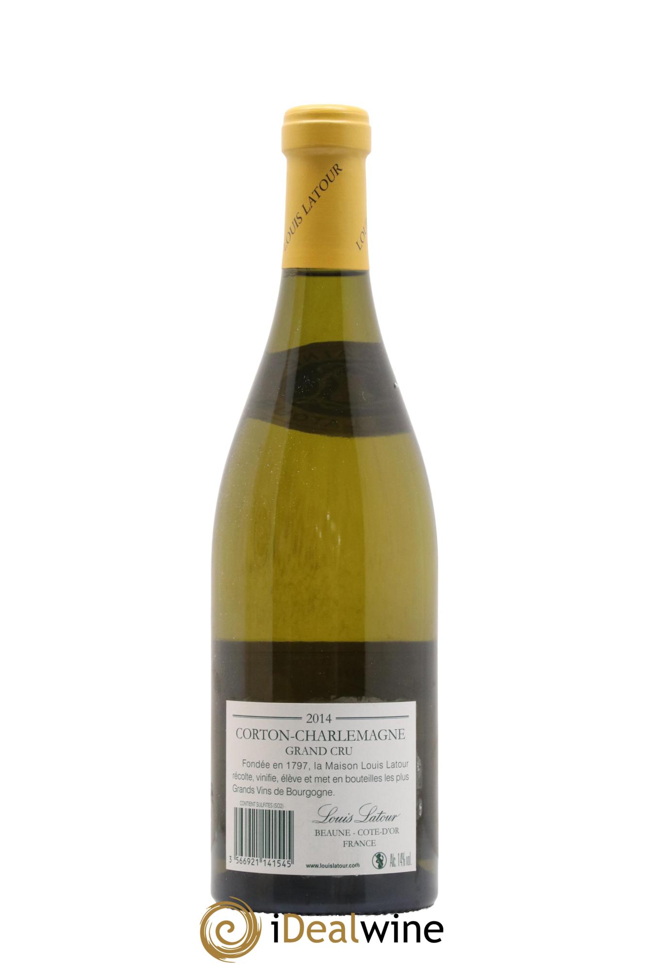 Corton-Charlemagne Grand Cru Louis Latour 2014 - Posten von 1 Flasche - 2