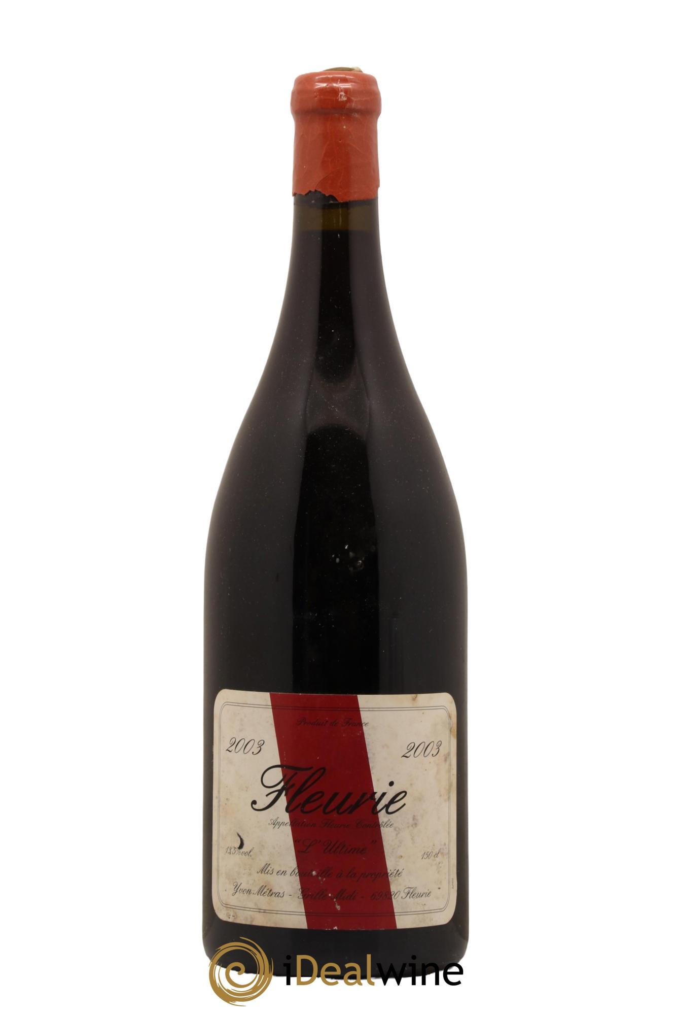 Fleurie l'Ultime Yvon Métras 2003 - Lot de 1 magnum - 0