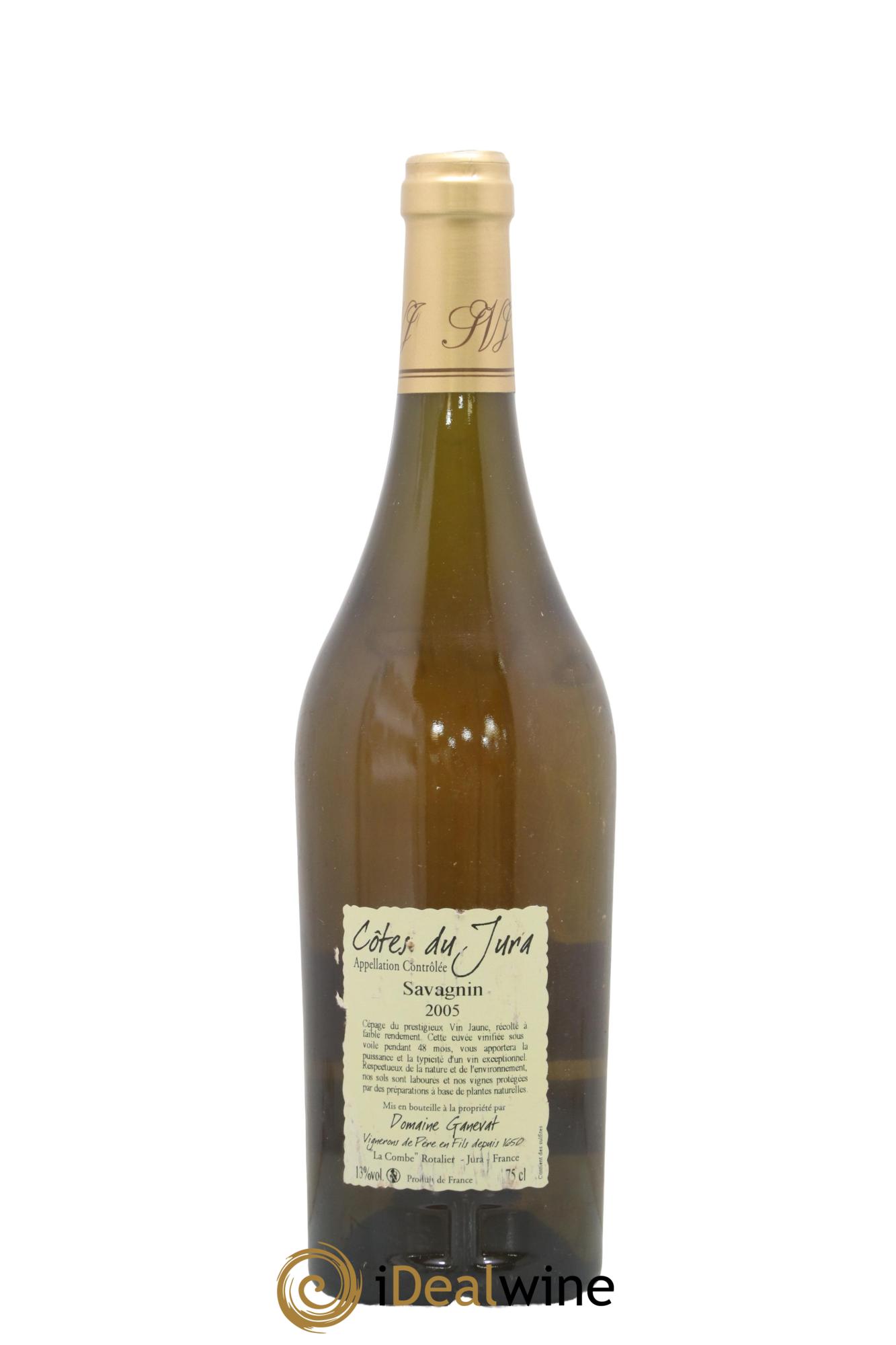 Côtes du Jura Cuvée Prestige Jean-François Ganevat (Domaine) Cuvée Prestige Ganevat 2005 - Lot de 1 bouteille - 1