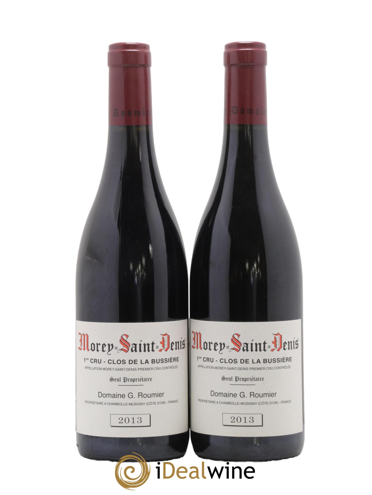 Morey Saint-Denis 1er Cru Clos de la Bussière Georges Roumier (Domaine) 2013 - Lot of 2 bottles - 0