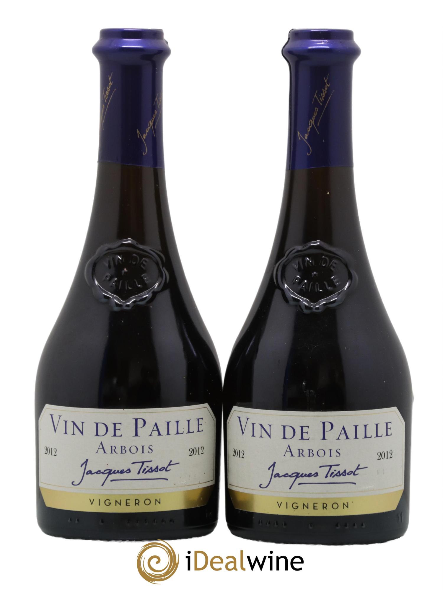 Arbois Vin de Paille 2012 - Posten von 2 Demi-Flaschen - 0