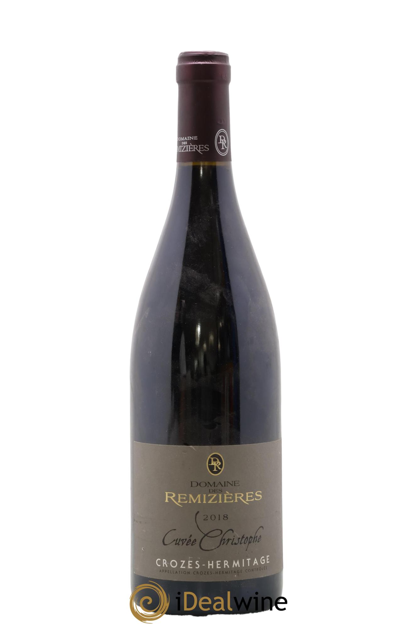 Crozes-Hermitage Cuvée Christophe Rémizières (Domaine des) 2018 - Lot of 1 bottle - 0