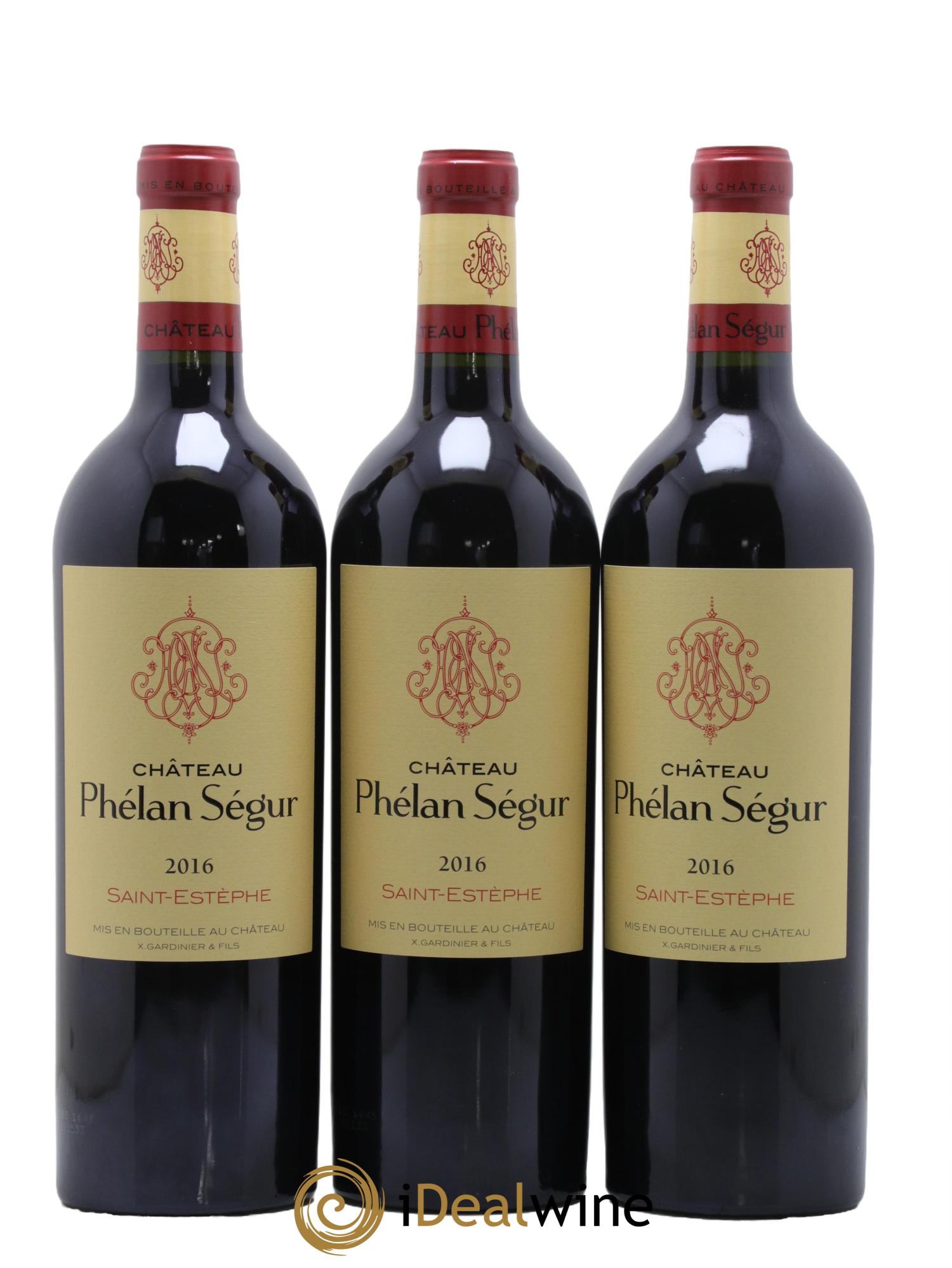 Château Phélan Ségur 2016 - Lotto di 6 bottiglie - 1