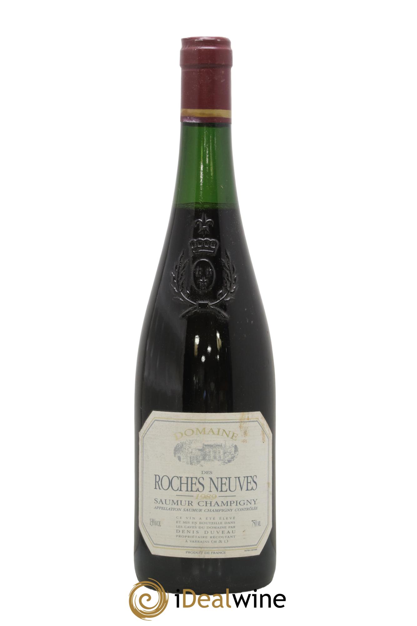 Saumur-Champigny Domaine des Roches Neuves 1989 - Lot de 1 bouteille - 0