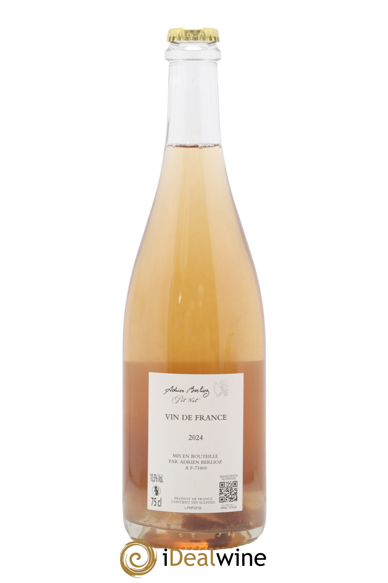 Vin de France Pet Nat Adrien Berlioz 2024 - Lotto di 1 bottiglia - 1