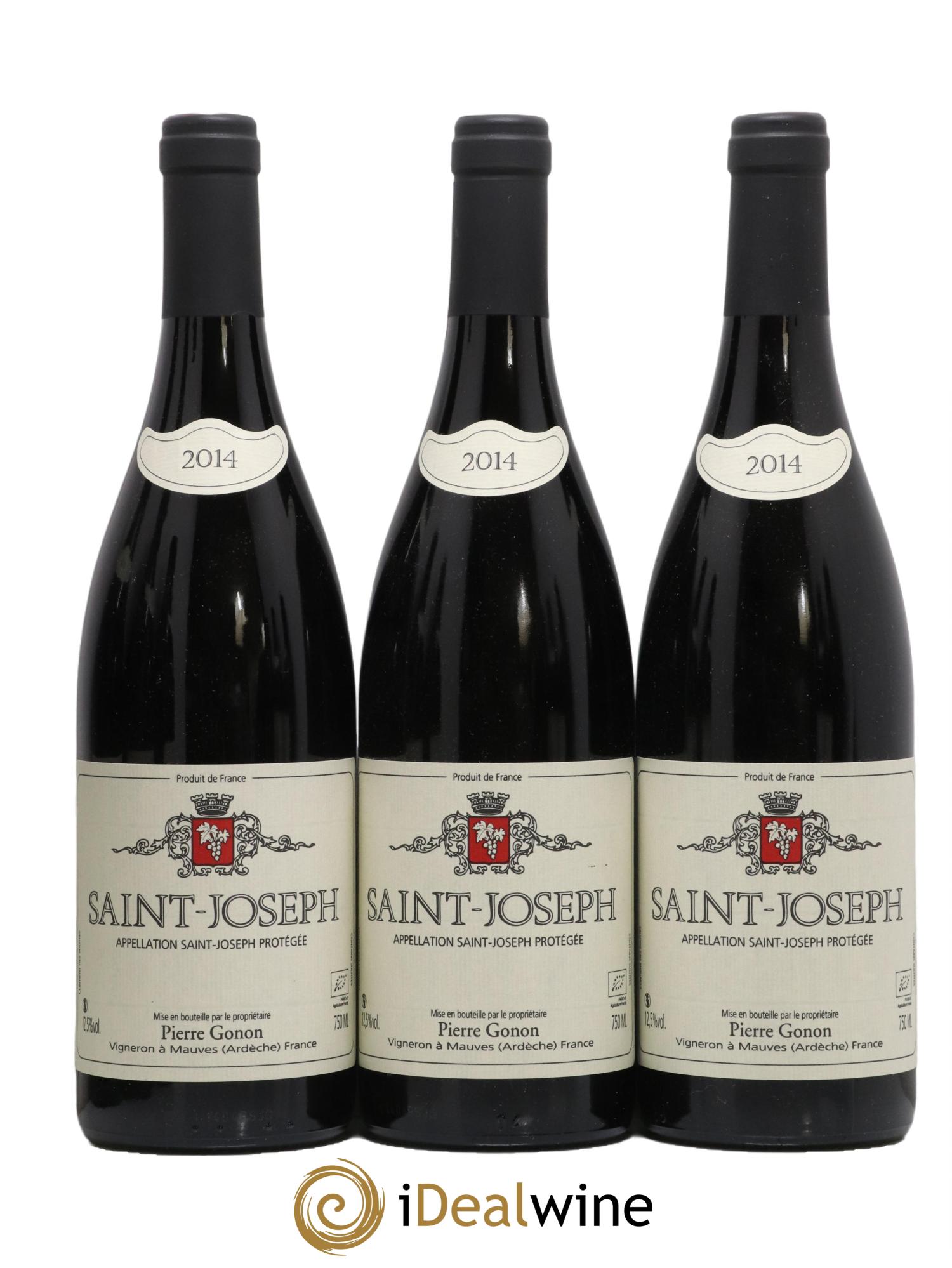 Saint-Joseph Gonon (Domaine) 2014 - Lot de 3 bouteilles - 0