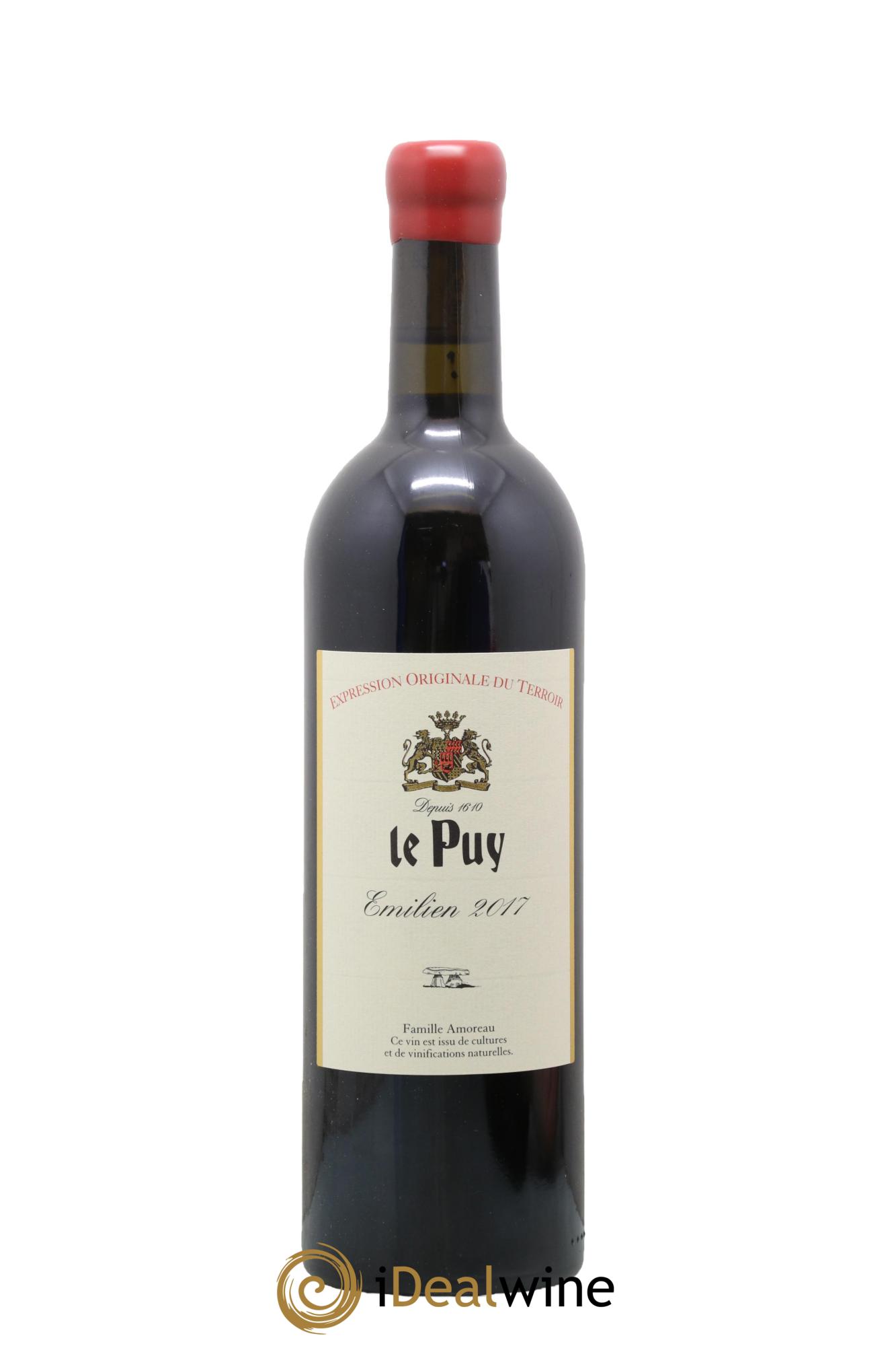 Le Puy - Cuvée Emilien 2017 - Lot de 1 bouteille - 0