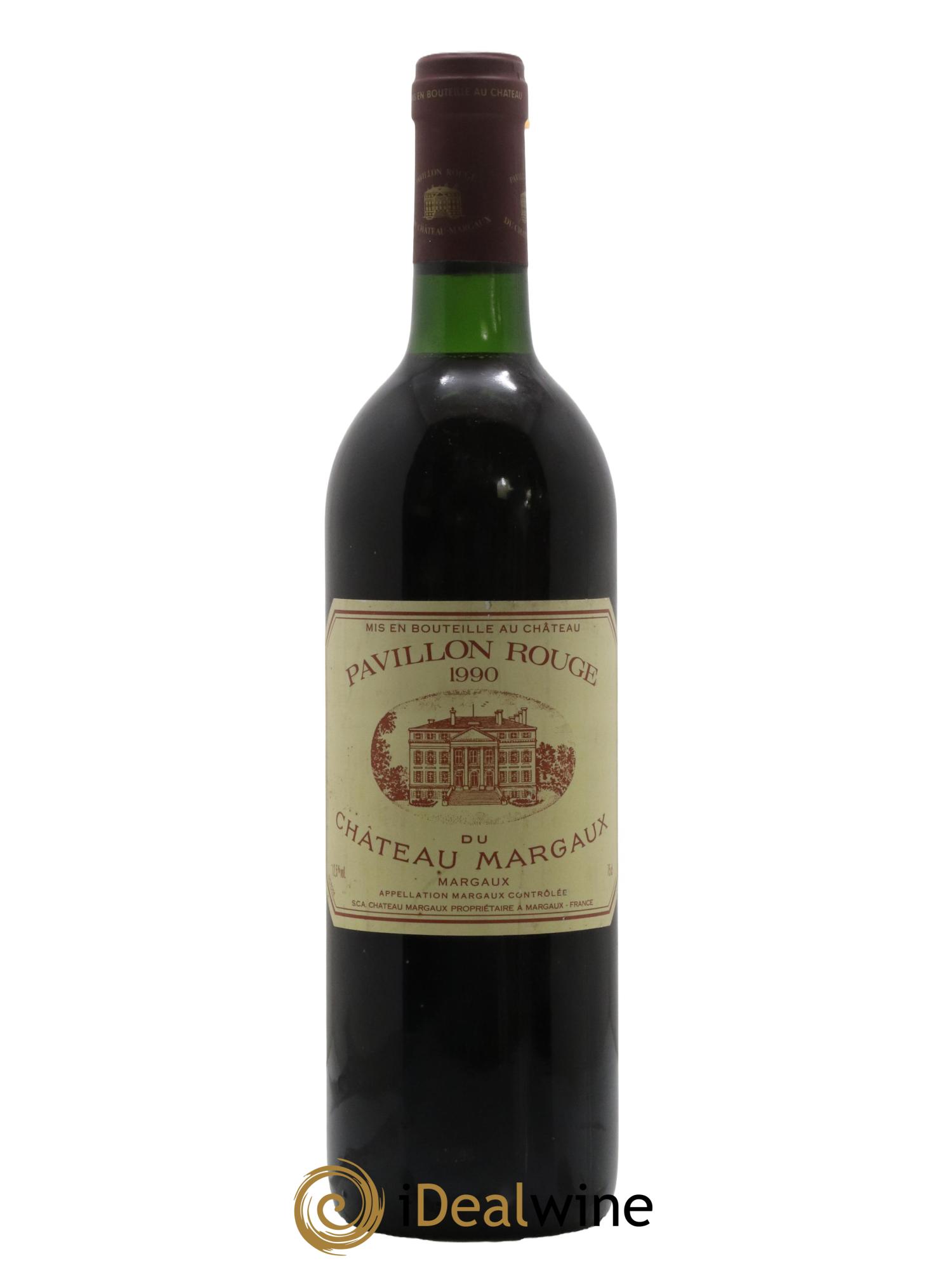 Pavillon Rouge du Château Margaux Second Vin 1990 - Lot de 1 bouteille - 0