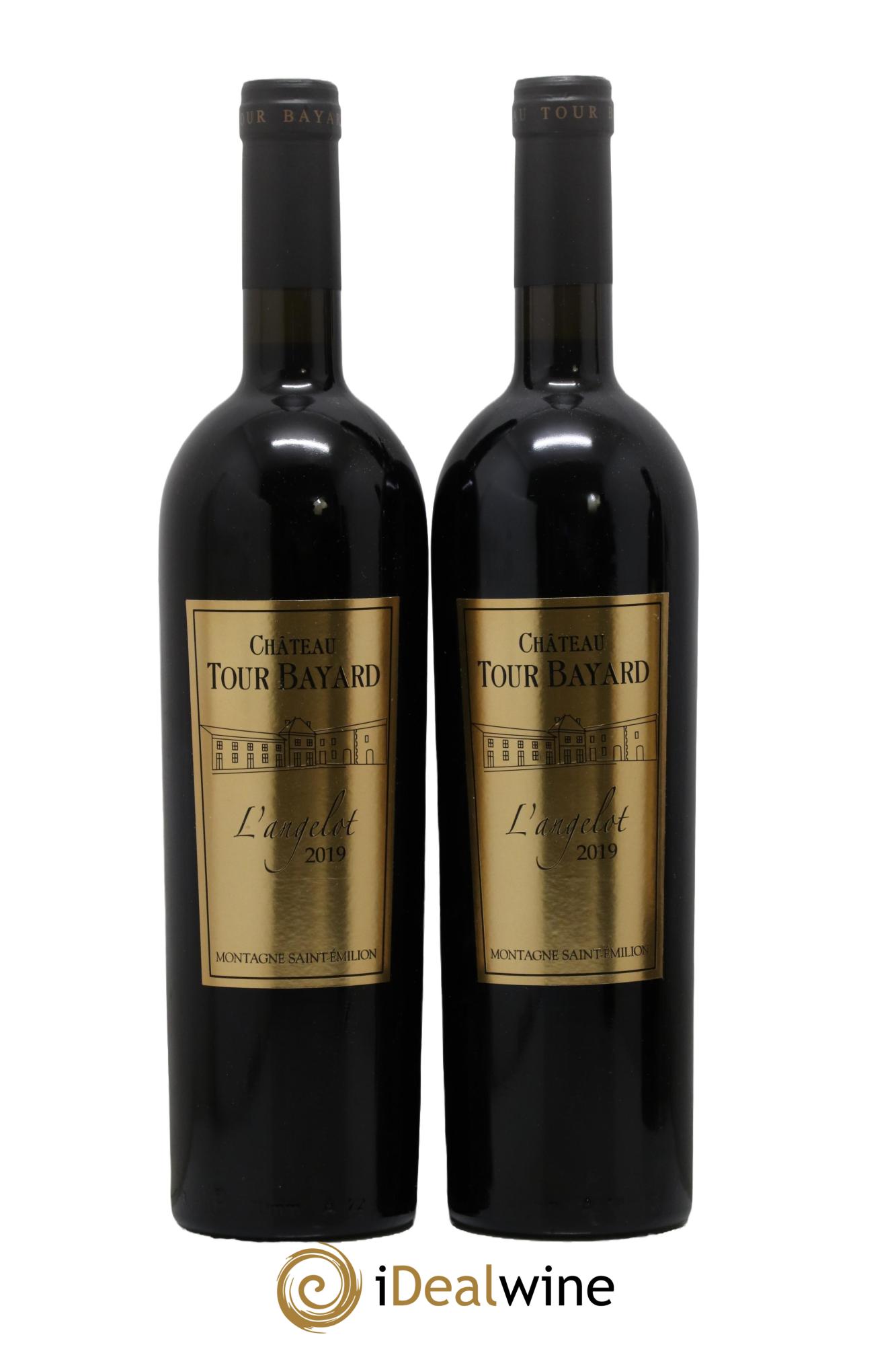Montagne Saint-Émilion Tour Bayard L'Angelot 2019 - Lot de 2 bouteilles - 0