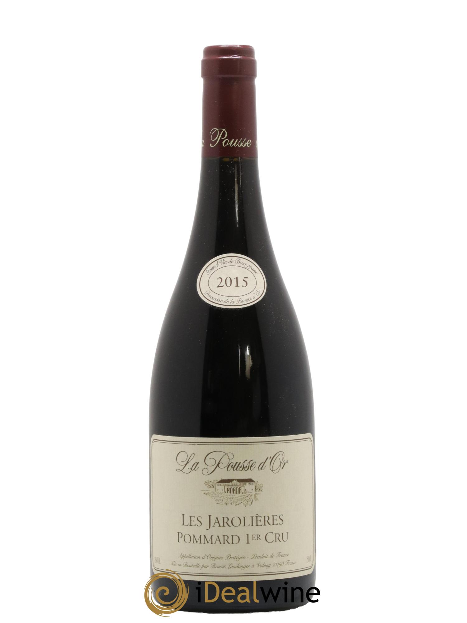 Pommard 1er Cru Les Jarollières La Pousse d'Or (Domaine de) 2015 - Lot de 1 bouteille - 0