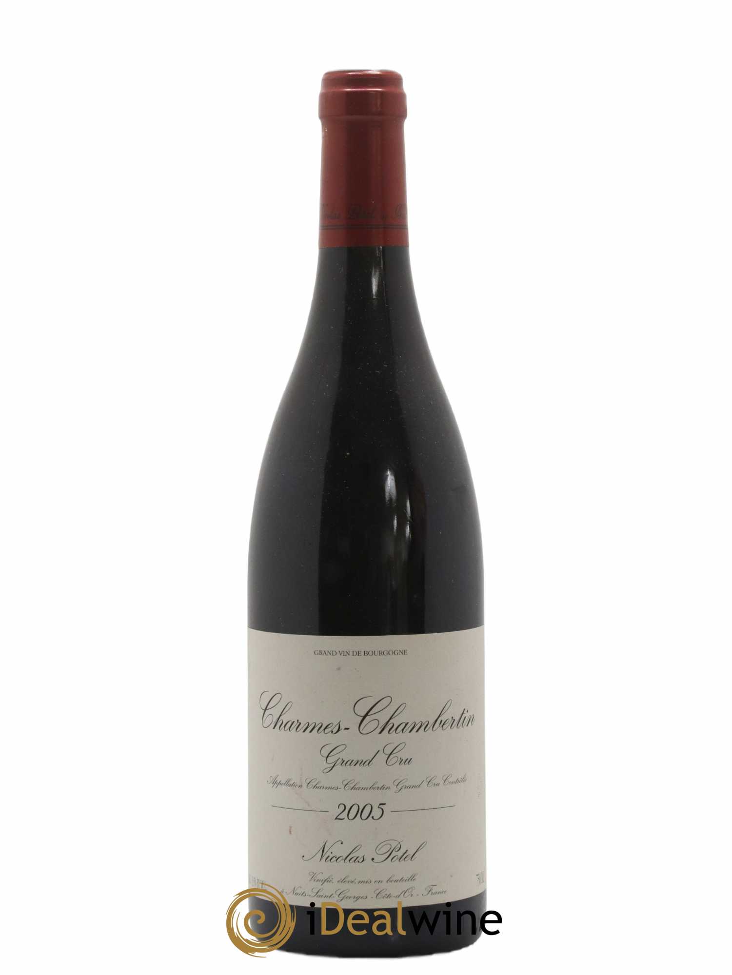 Charmes-Chambertin Grand Cru Nicolas Potel 2005 - Lot de 1 bouteille - 0