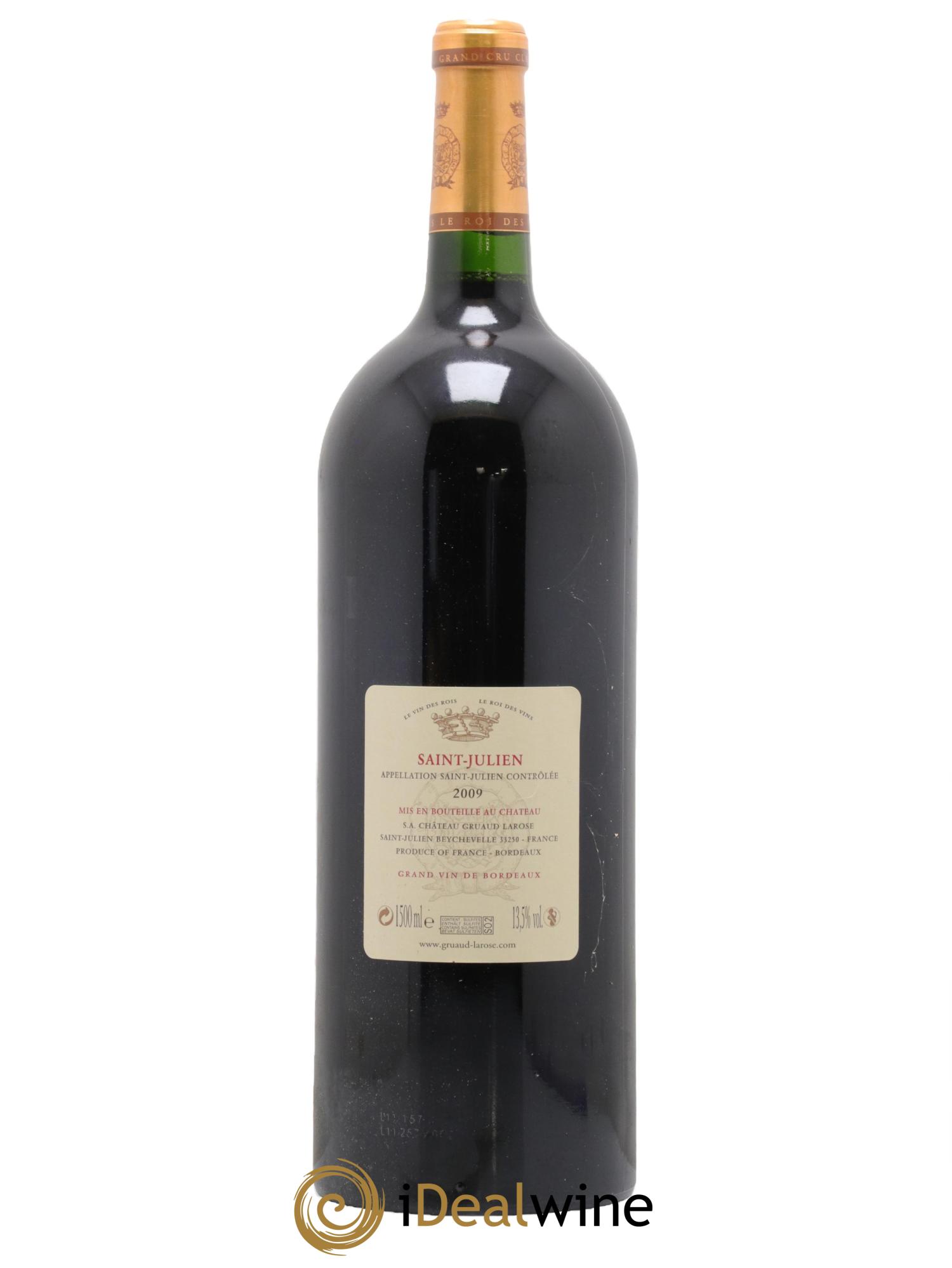 Château Gruaud Larose 2ème Grand Cru Classé 2009 - Lot de 1 magnum - 1