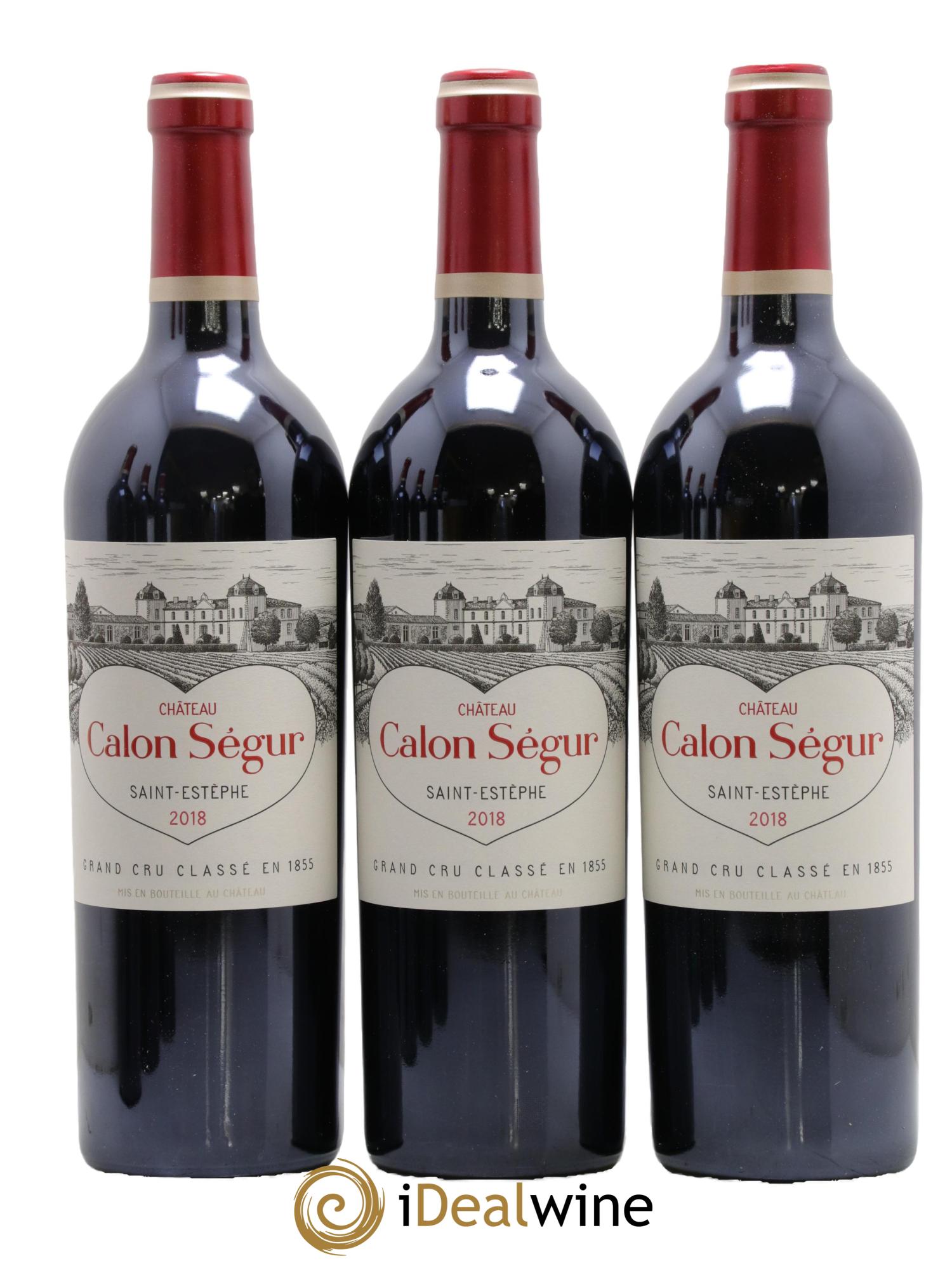 Château Calon Ségur 3ème Grand Cru Classé 2018 - Lotto di 12 bottiglie - 3