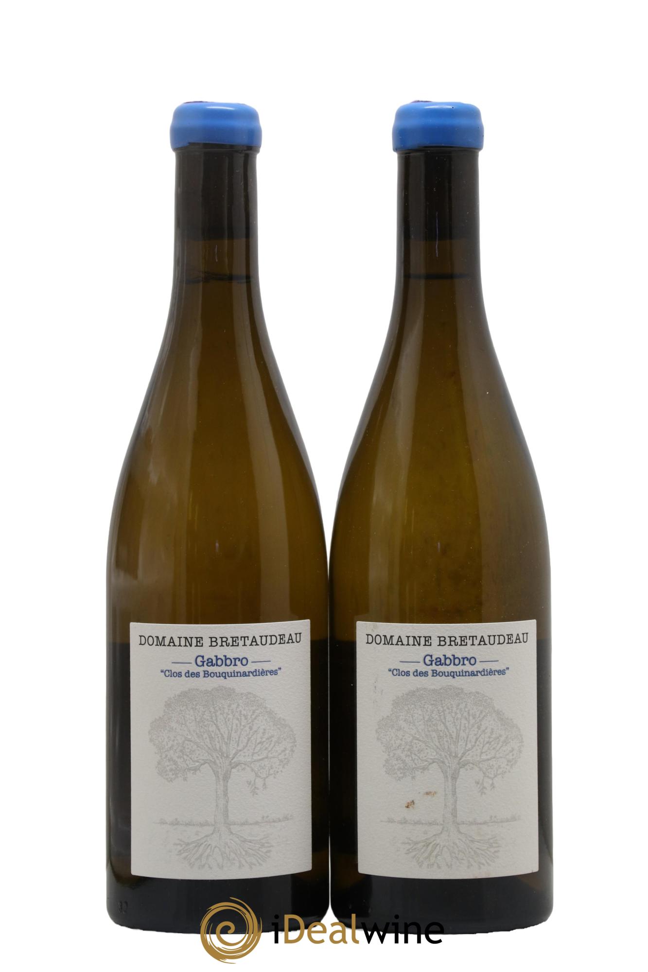 Muscadet-Sèvre-et-Maine Gabbro Clos des Bouquinardières Jérôme Bretaudeau - Domaine de Bellevue 2022 - Lot de 2 bouteilles - 0