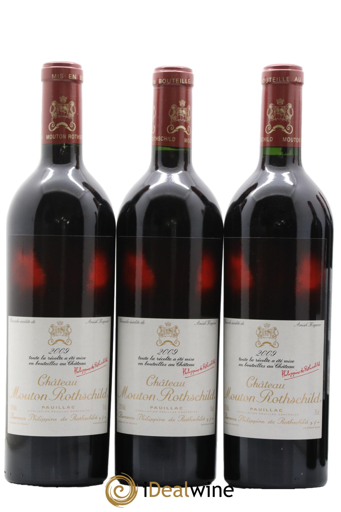 Château Mouton Rothschild 1er Grand Cru Classé 2009 - Lot of 6 bottles - 3