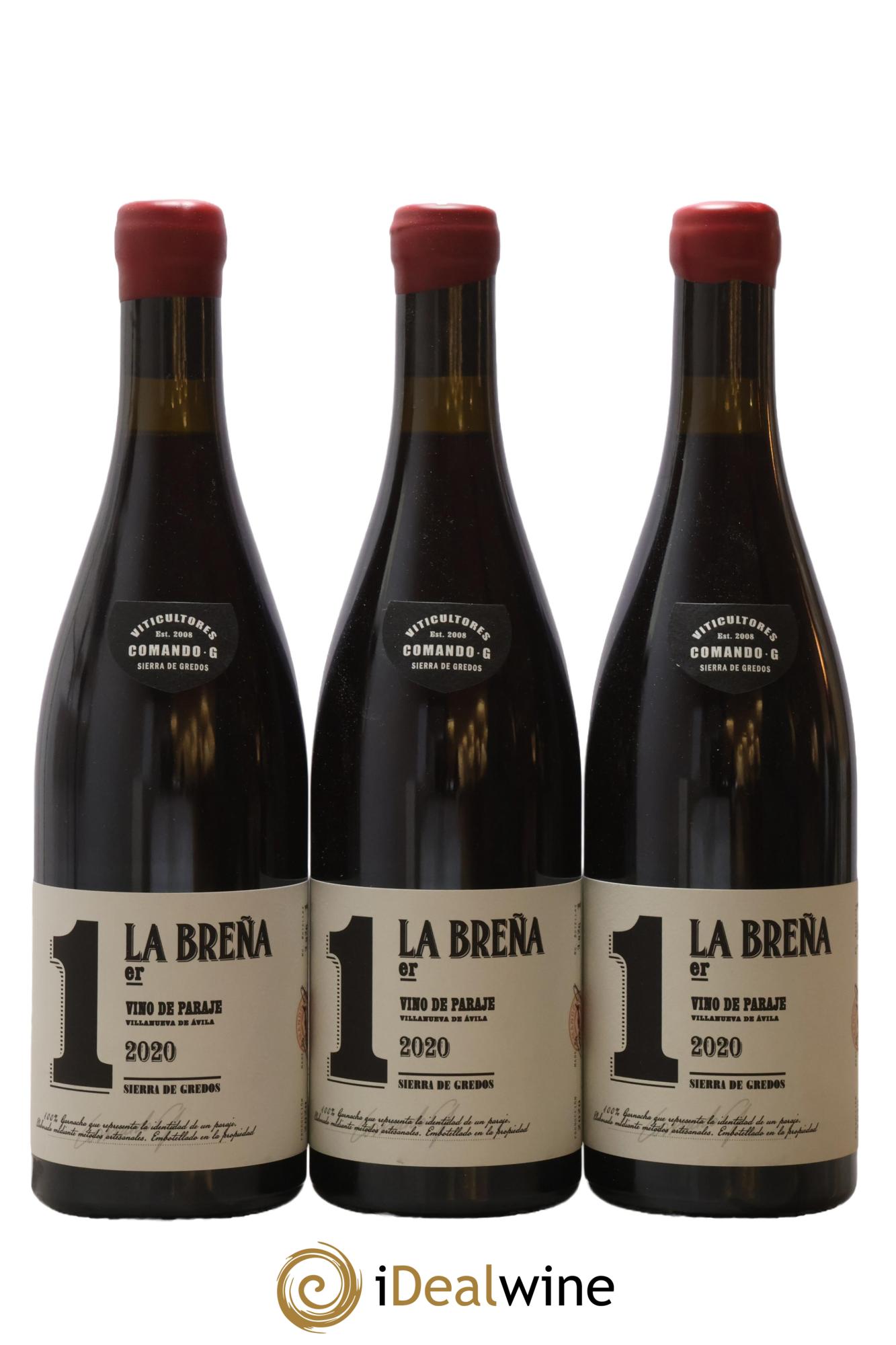 Vinos de Madrid DO Comando G La Breña Primer 2020 - Lot de 3 bouteilles - 0