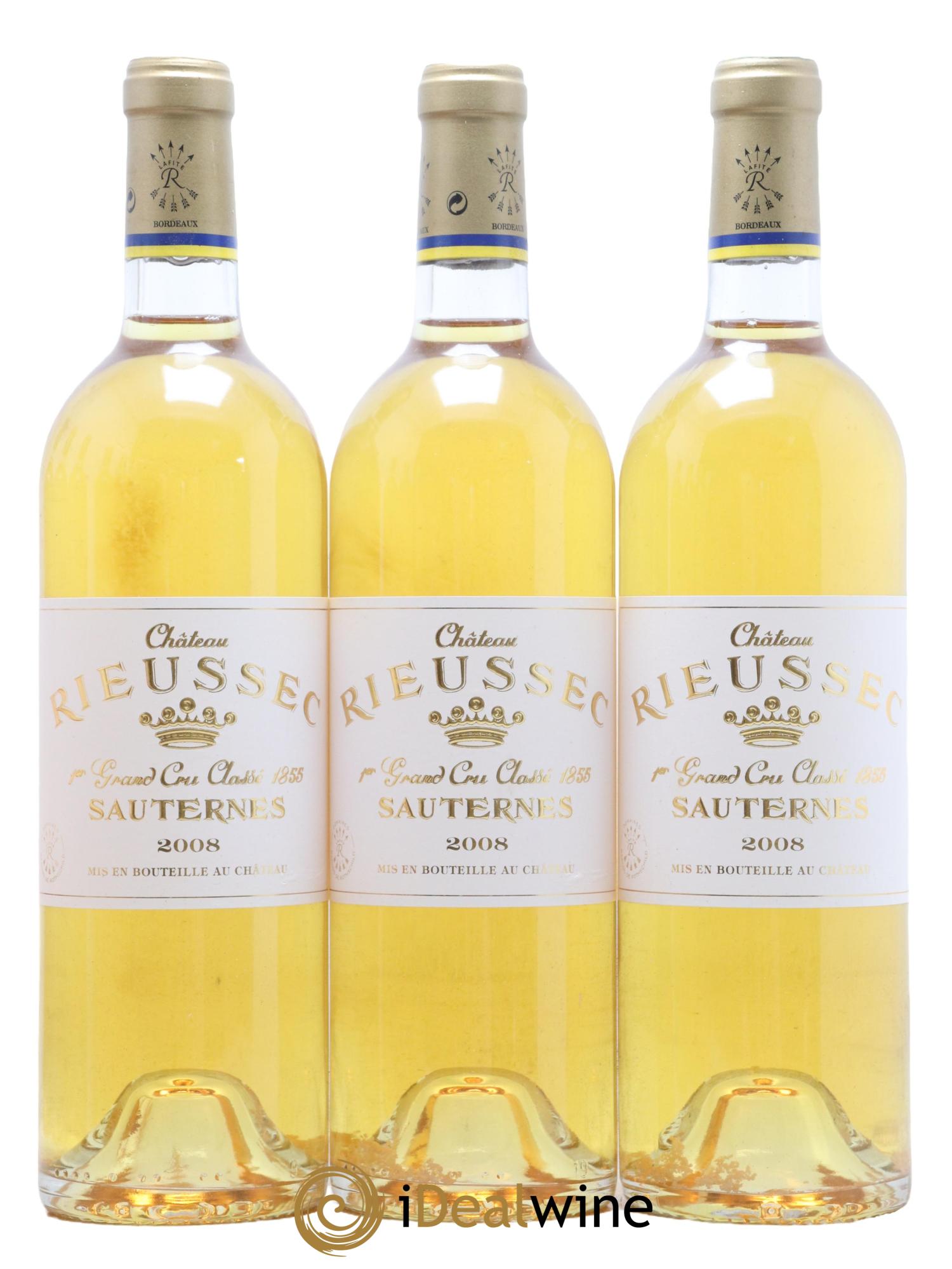 Château Rieussec 1er Grand Cru Classé 2008 - Lotto di 12 bottiglie - 2