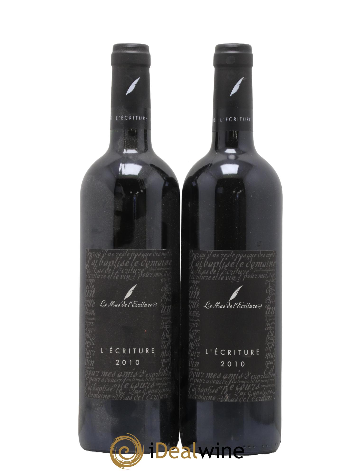 Coteaux du Languedoc Mas de L Ecriture 2010 - Lot de 2 bouteilles - 0