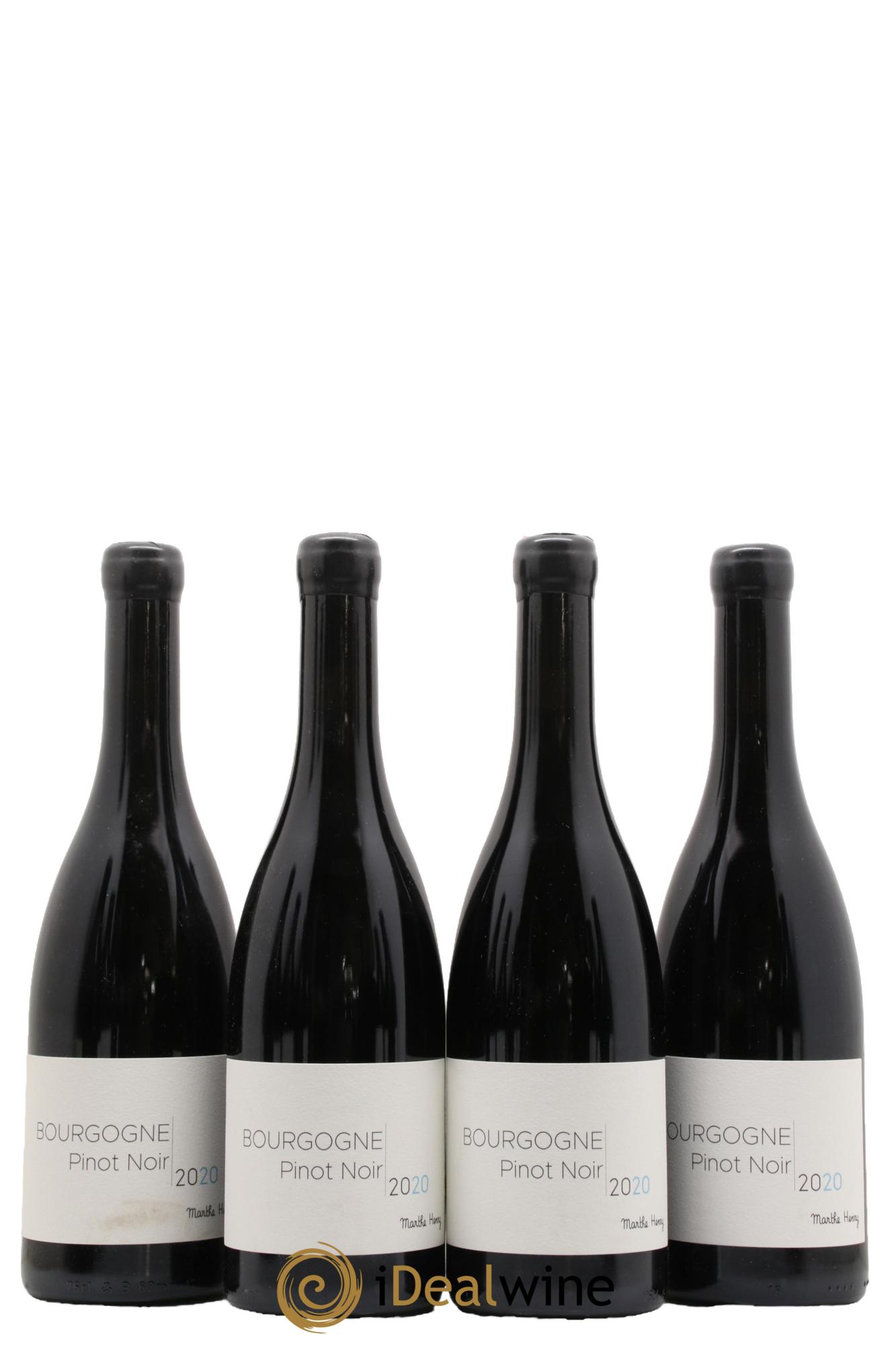 Bourgogne Pinot Noir Marthe Henry 2020 - Lot de 4 bouteilles - 0