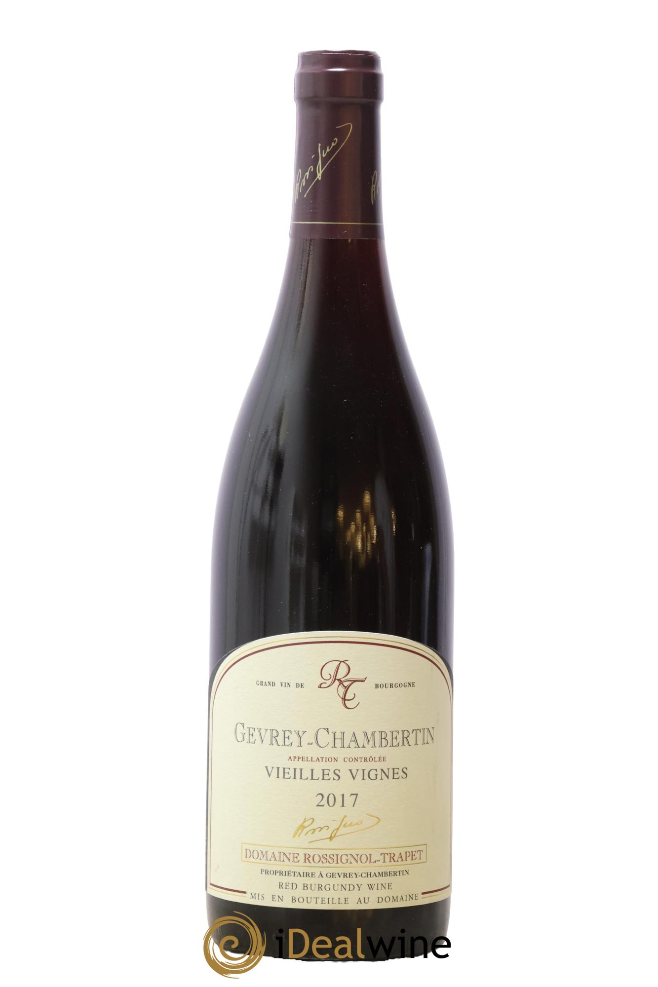 Gevrey-Chambertin Vieilles vignes Rossignol-Trapet (Domaine) 2017 - Lot de 1 bouteille - 0